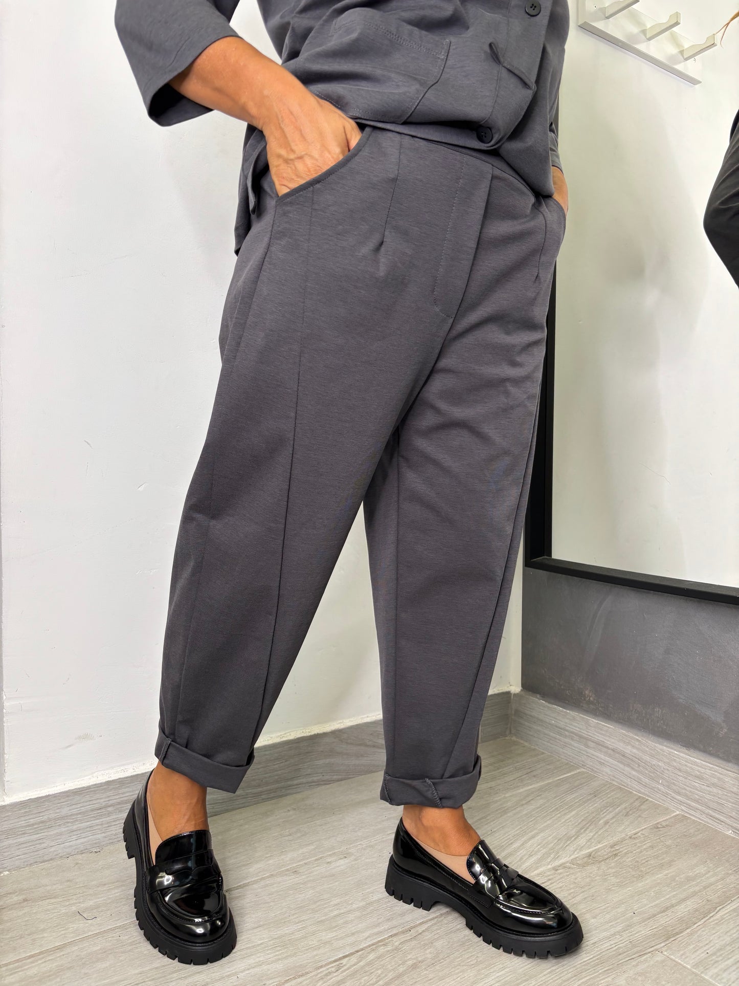 Pantalone Sun Olivia Grigio Scuro