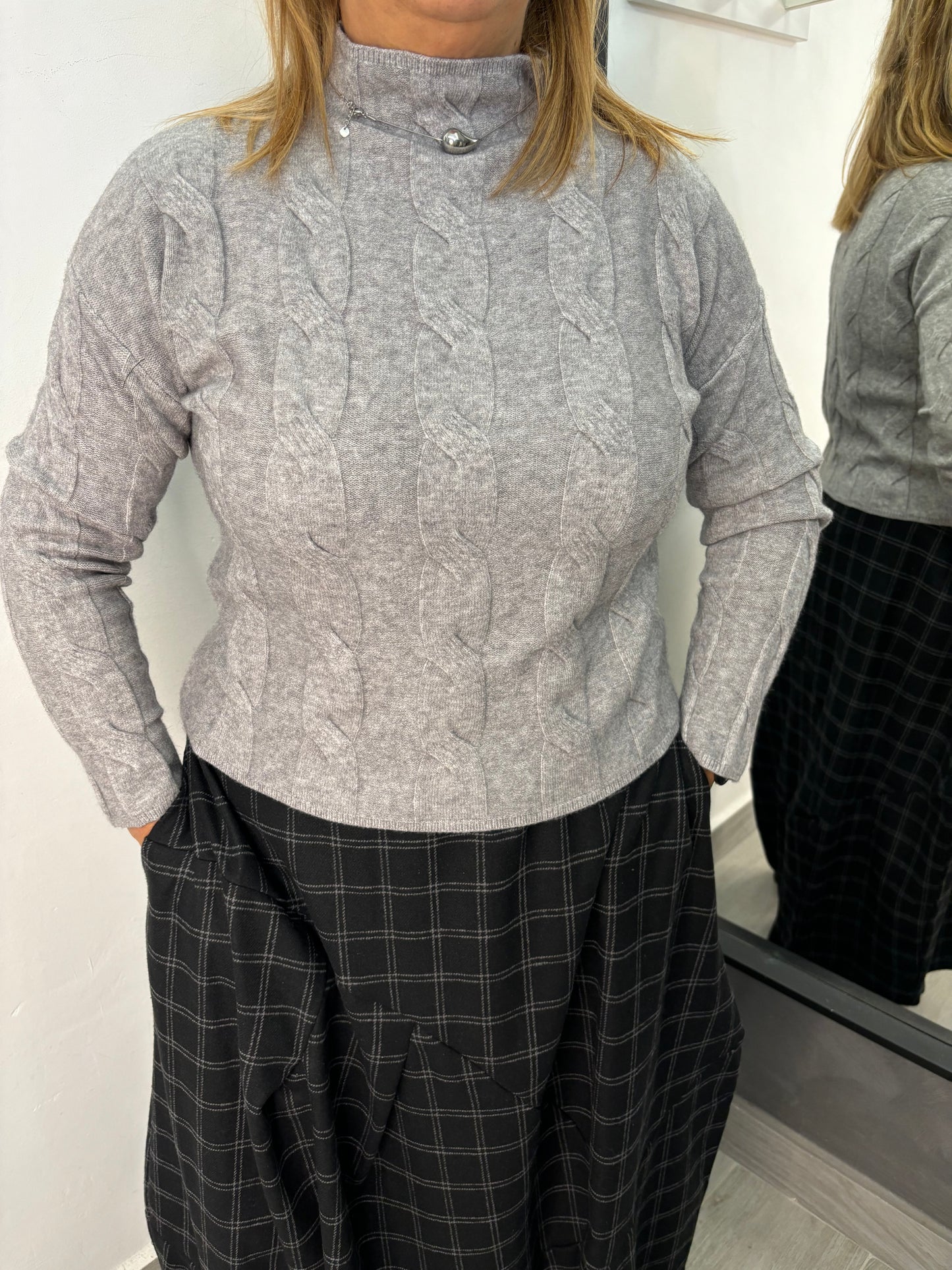 Maglione Iride Grigio