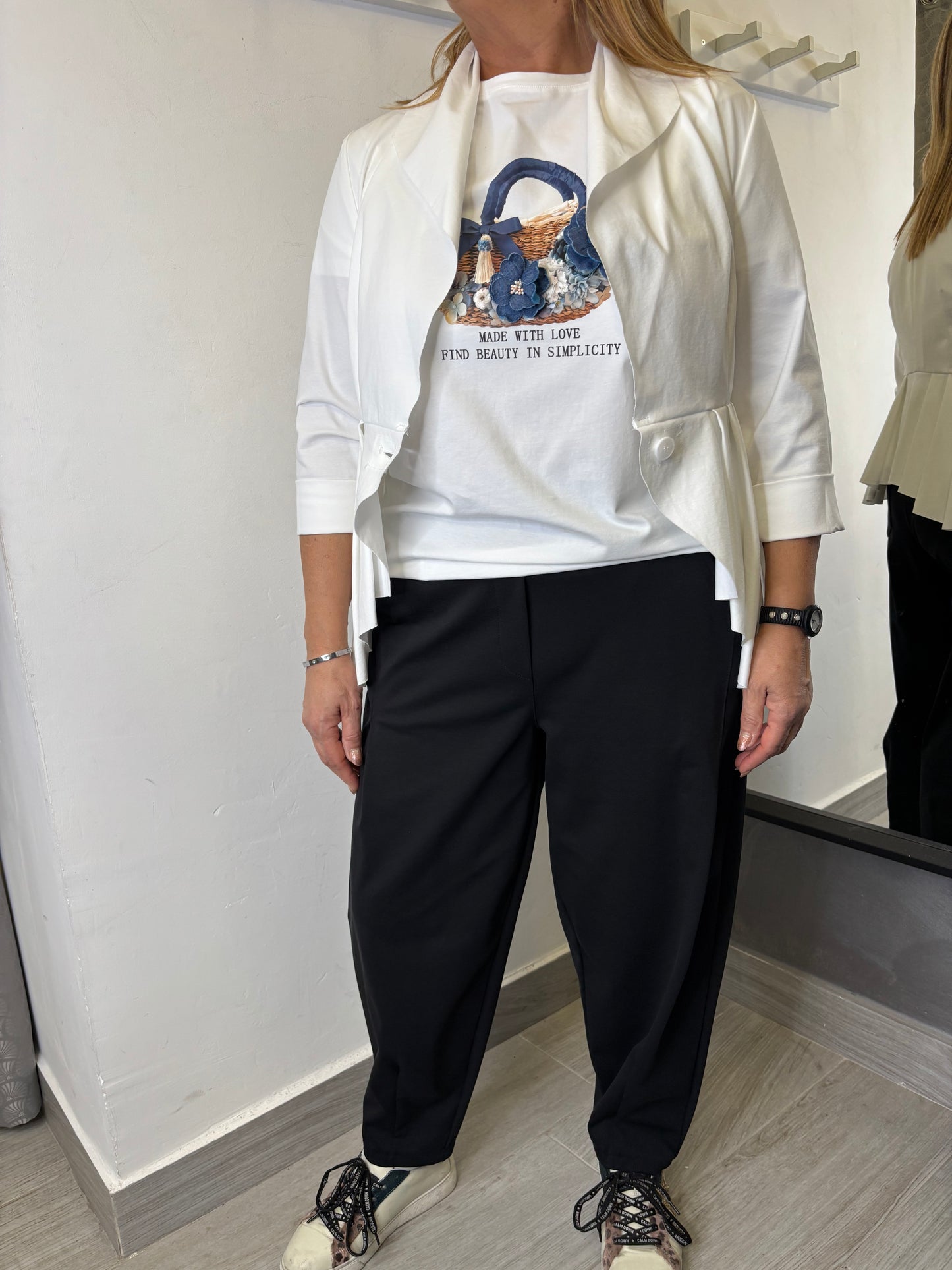 Pantalone Wendy Giuditta Nero