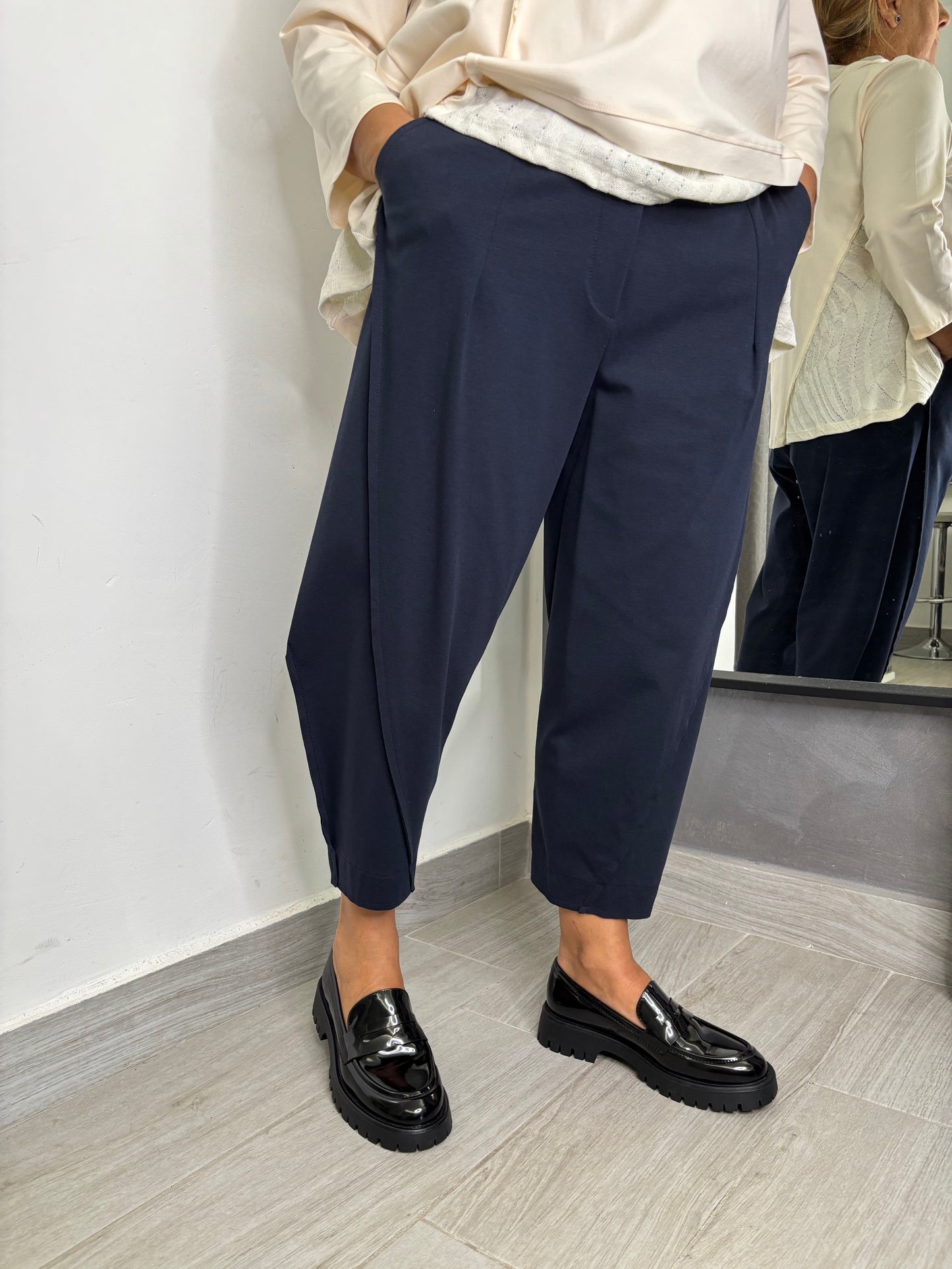 Pantalone Wendy Balloon Blu