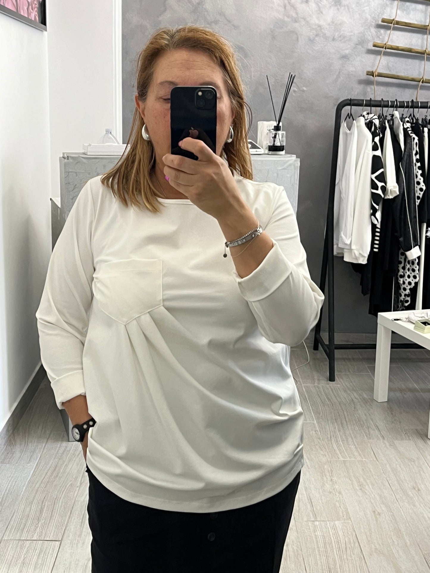 Maglia Wendy Taschino Bianca