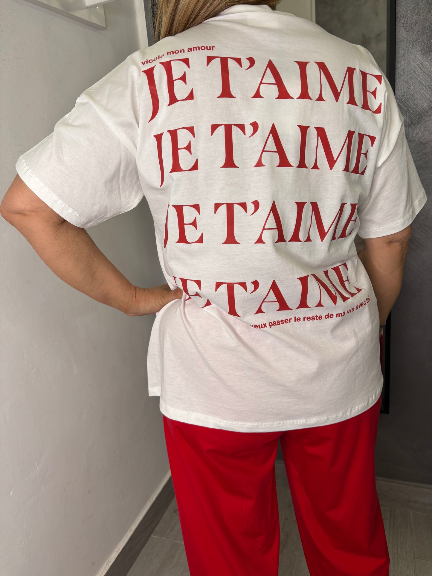 T-shirt Je T’Aime Vicolo