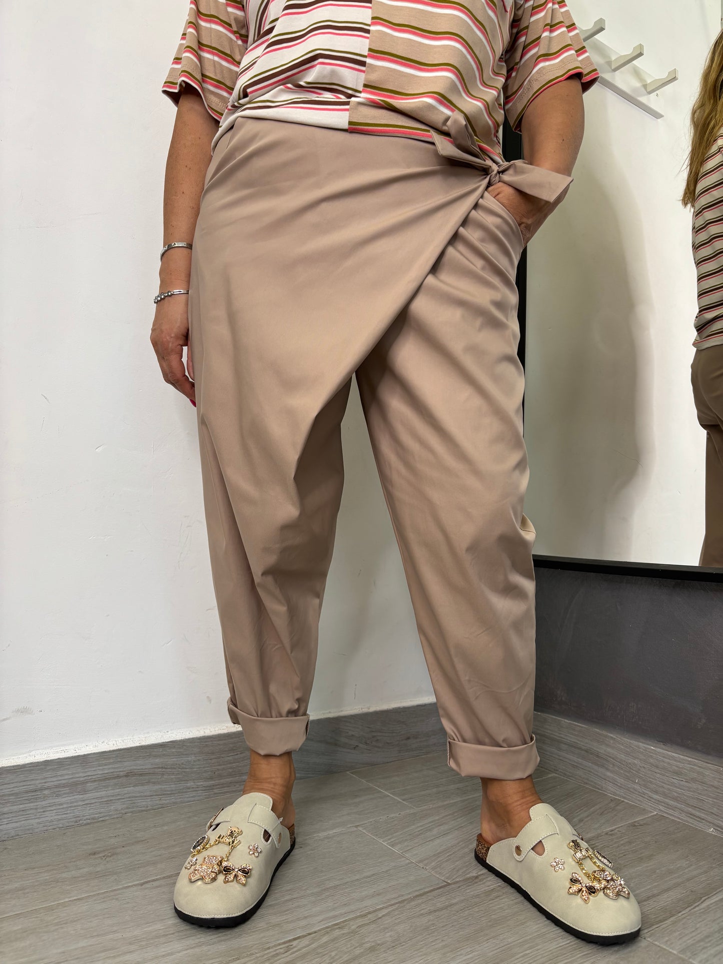Pantalone Sun Bear Tortora
