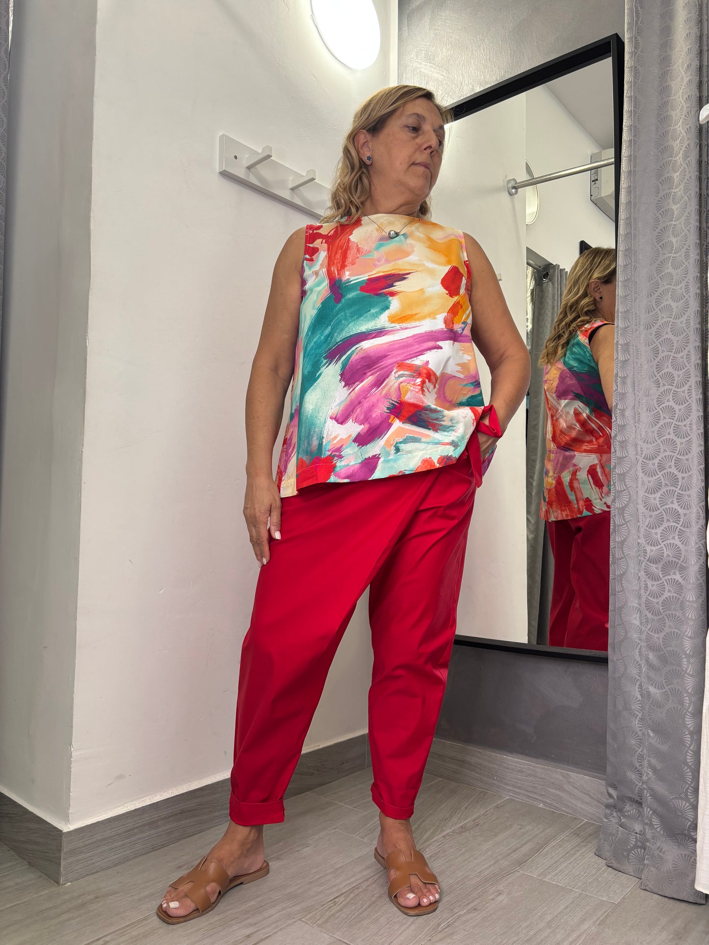 Canotta Wendy Arcobaleno