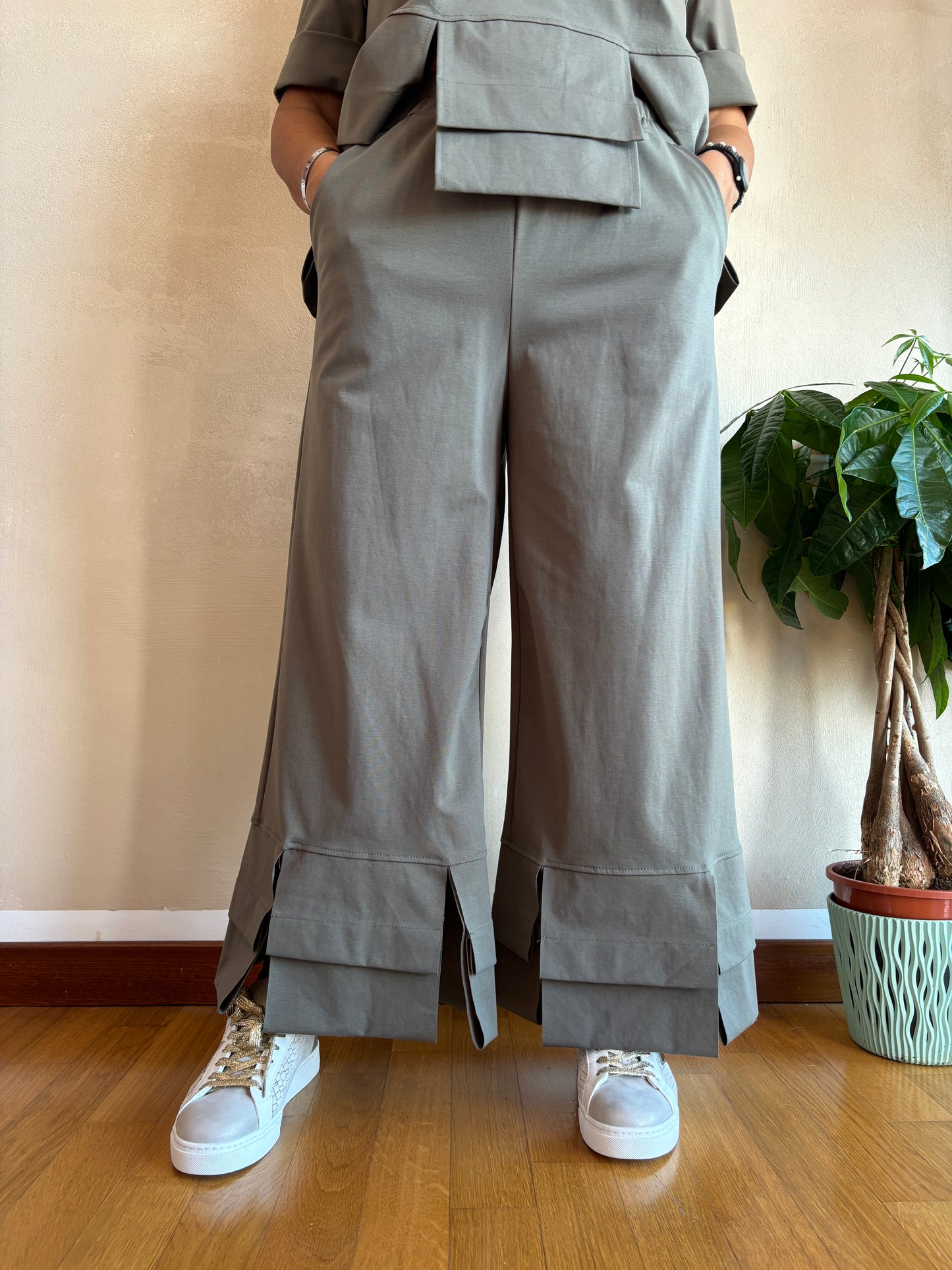 Pantalone Sun Cindy Verde Militare