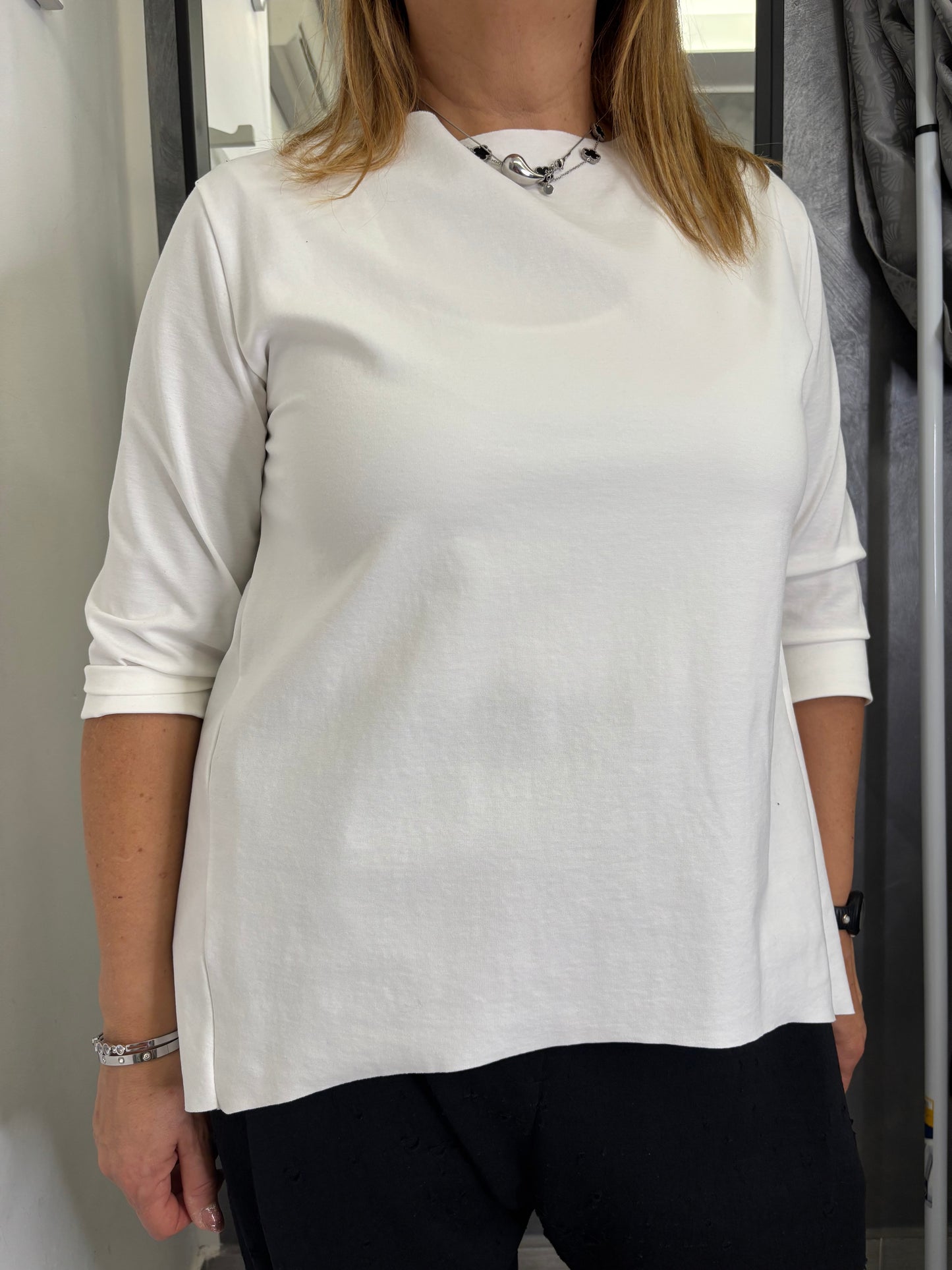 Maglia Wendy Ambra Bianca