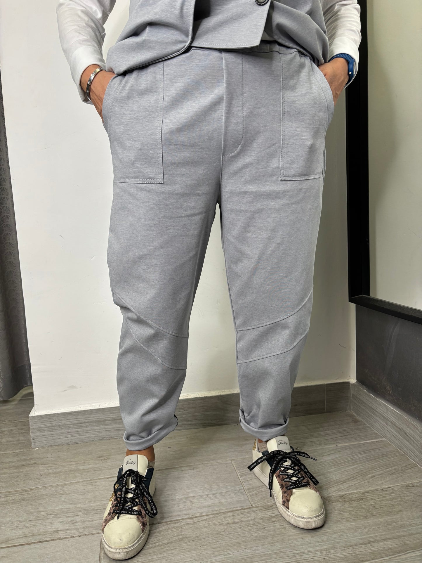 Pantalone 158C Ely Grigio