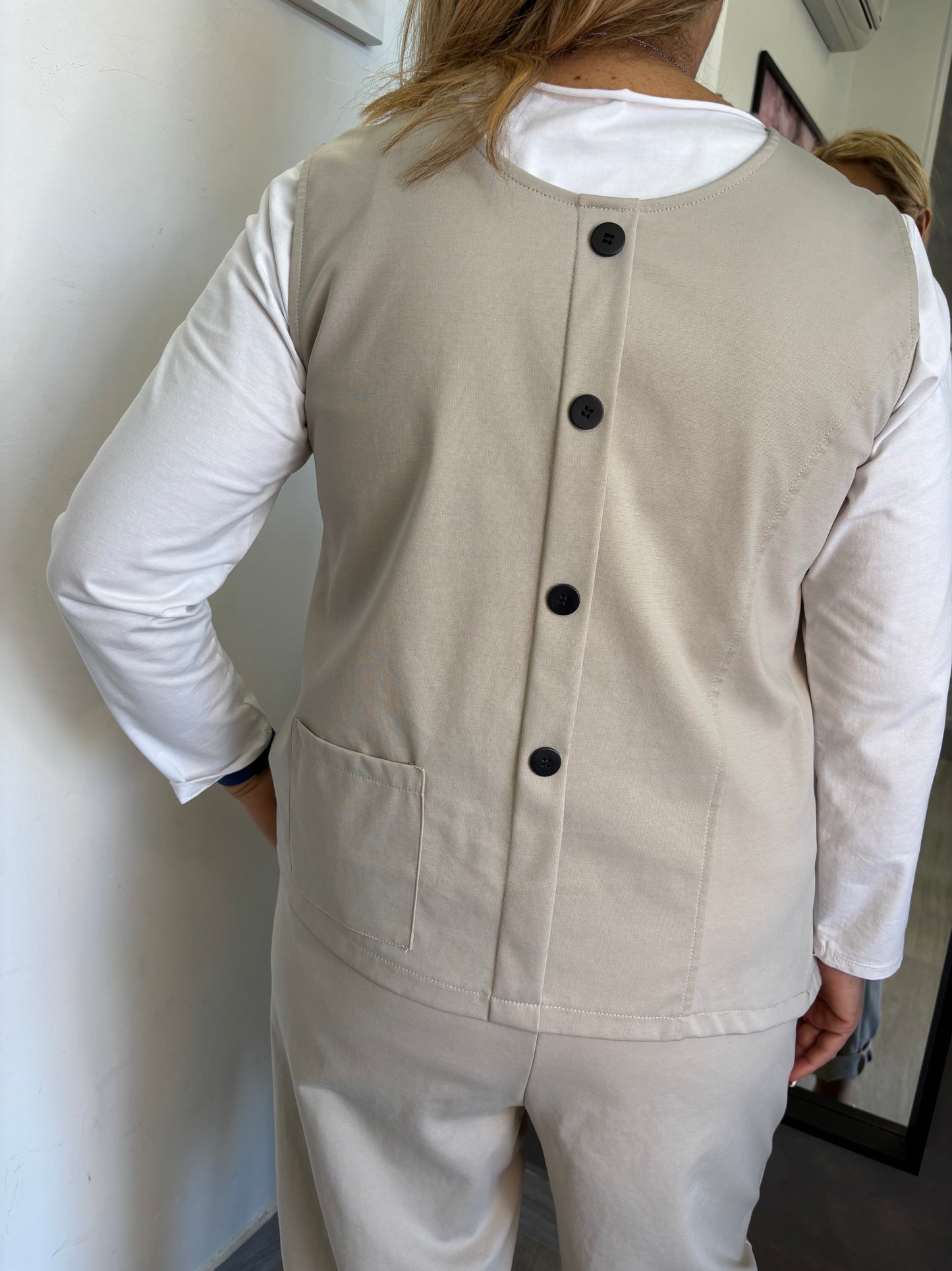 Gilet Sun Tati Beige