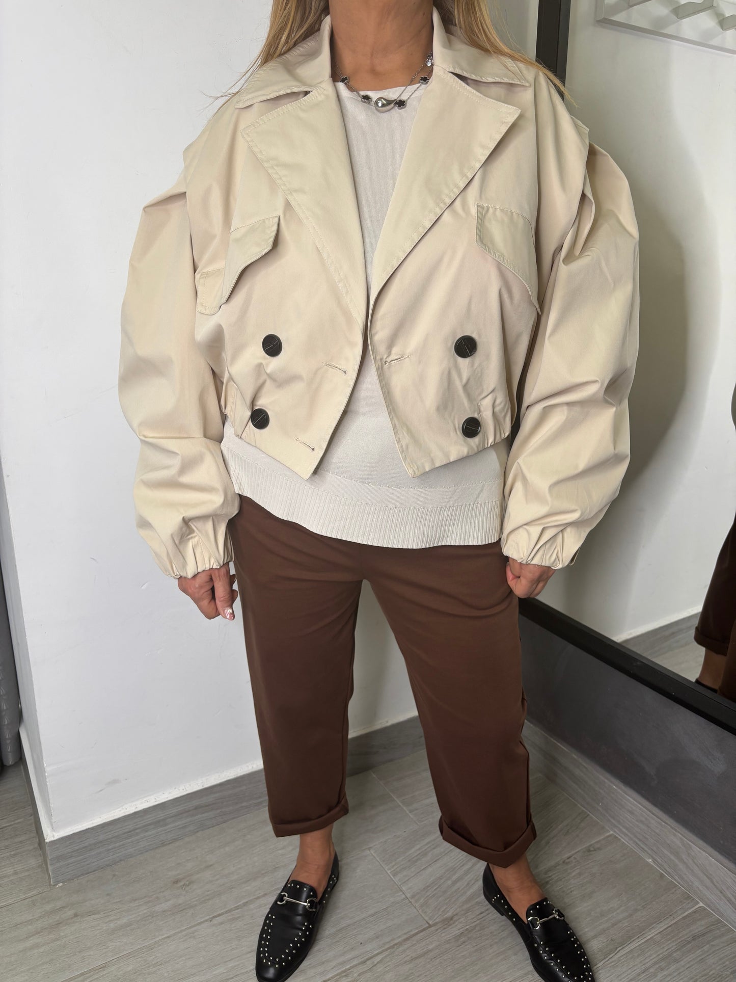 Bomber Emy Beige