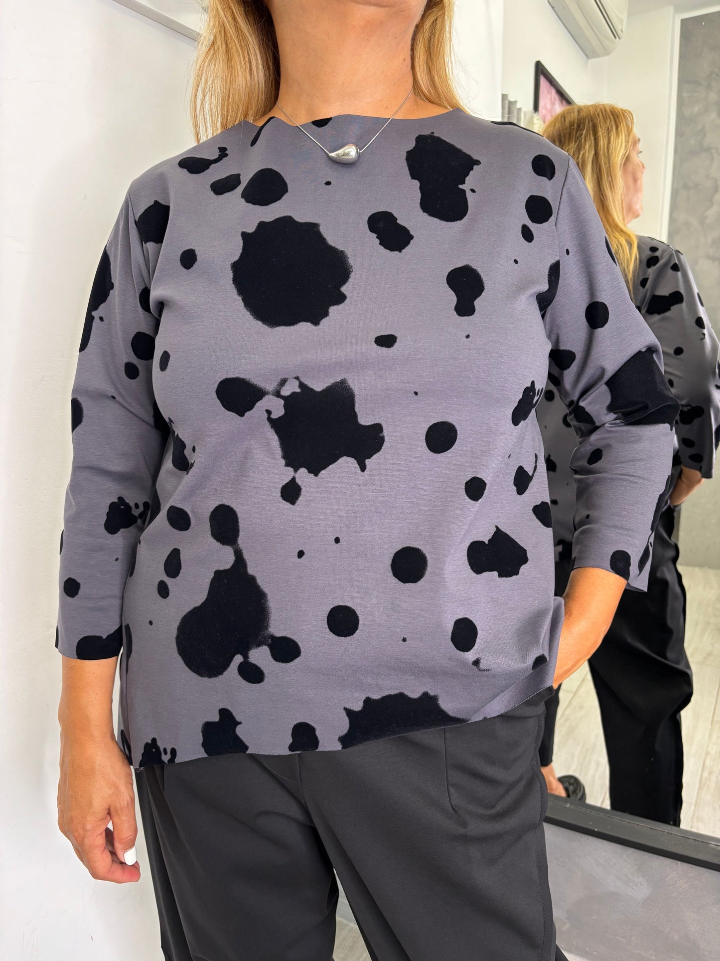 Maglia Wendy Murales Grigia