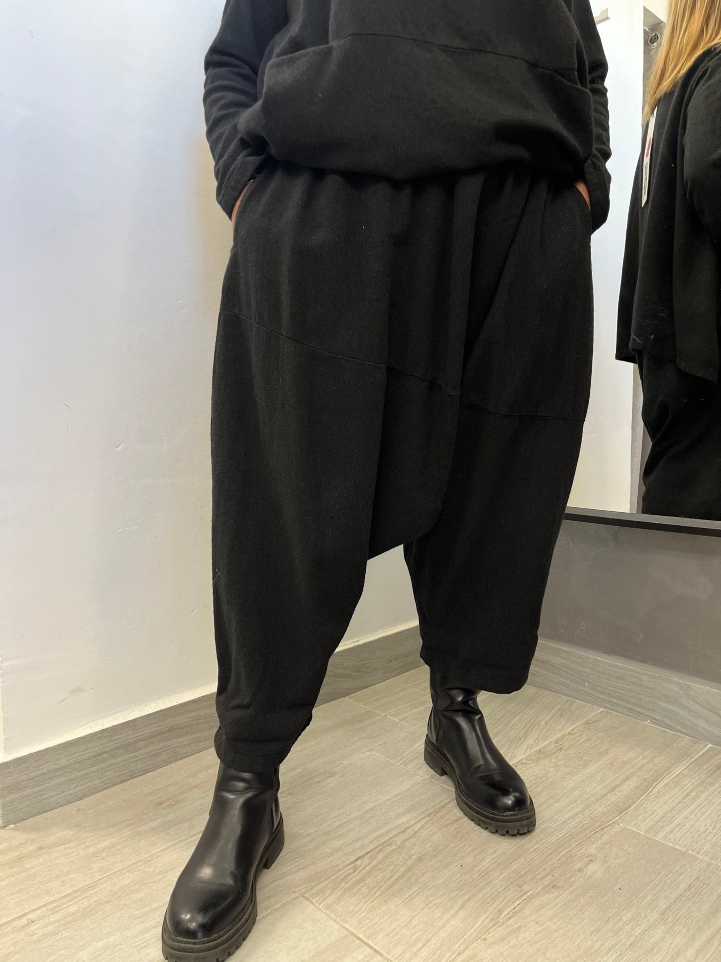 Pantalone Wendy Comfy Grigio Scuro