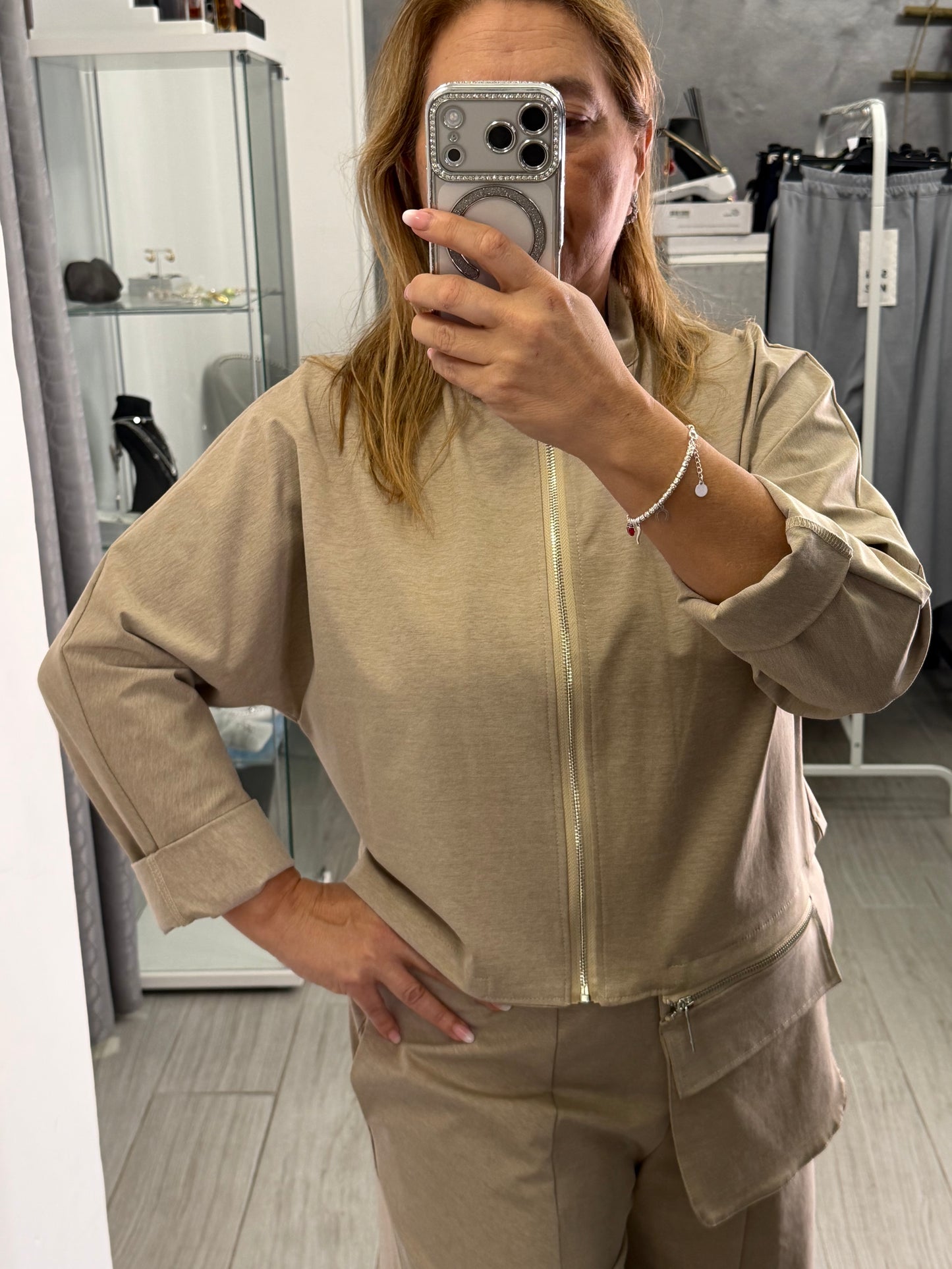 Giacca Sun Leo Beige