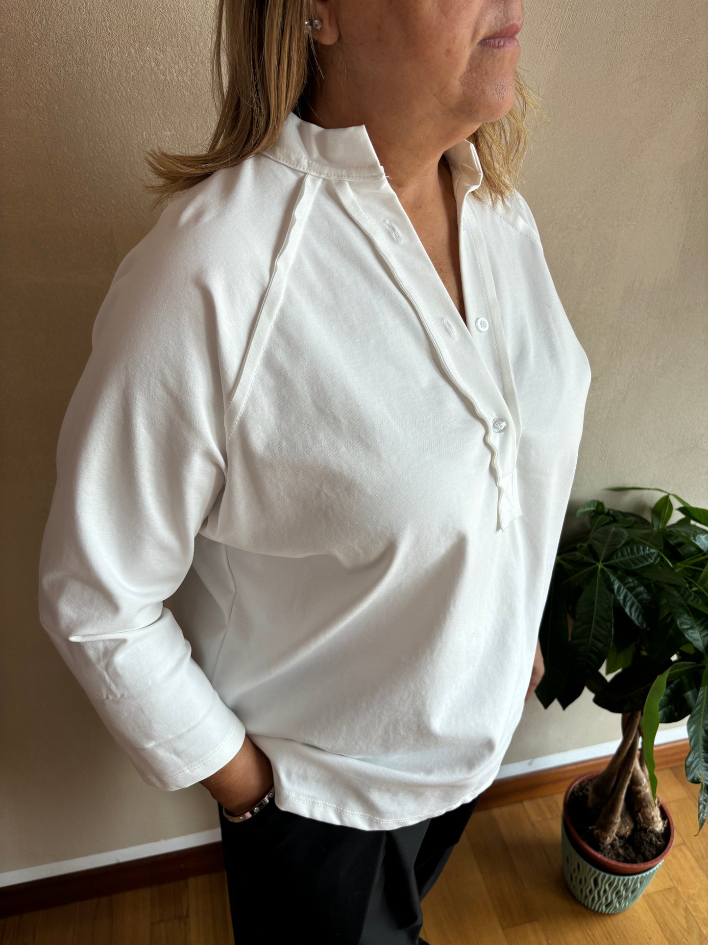 Camicia Wendy Corea Bianca