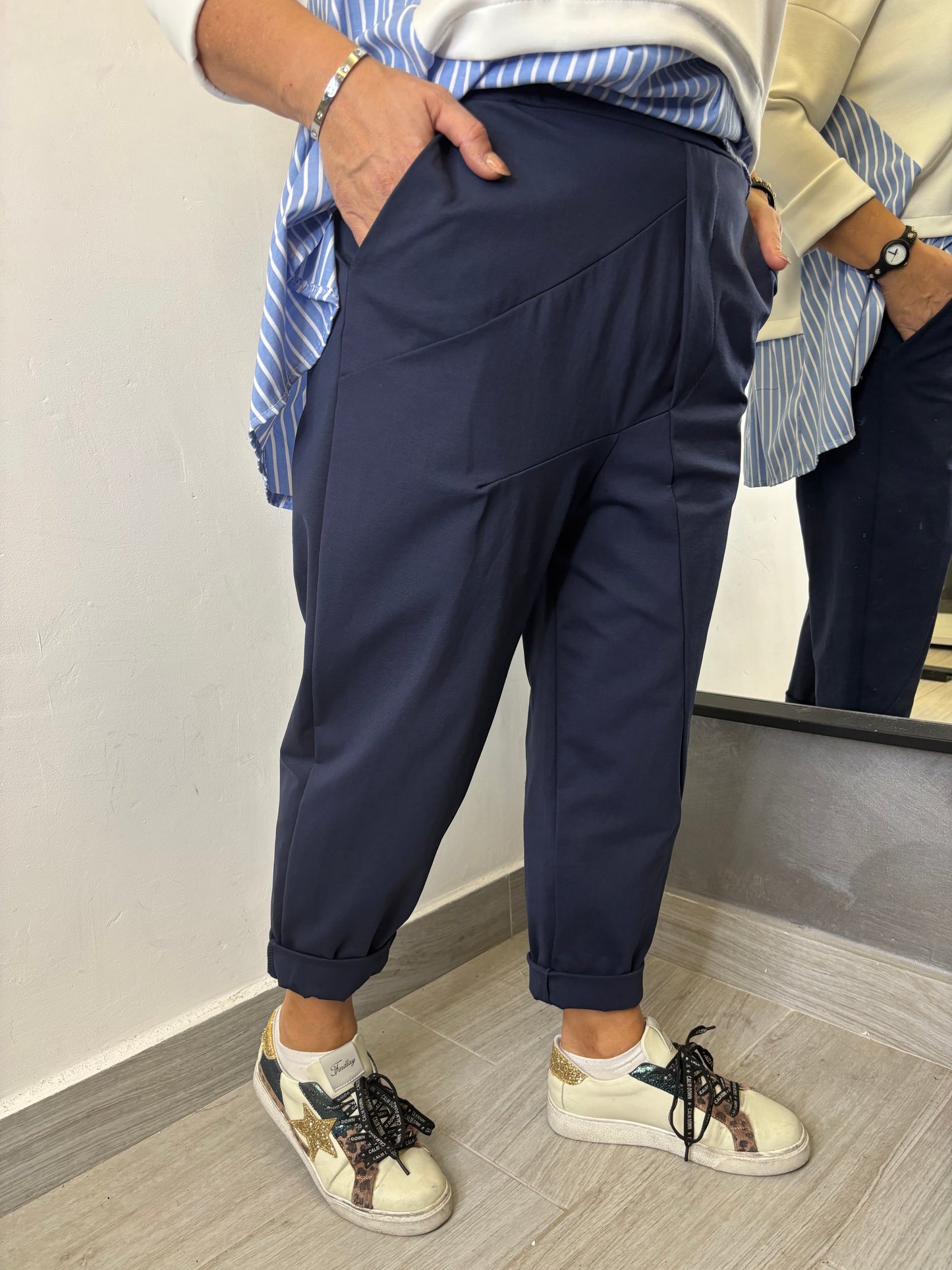 Pantalone Sun Agata Blu