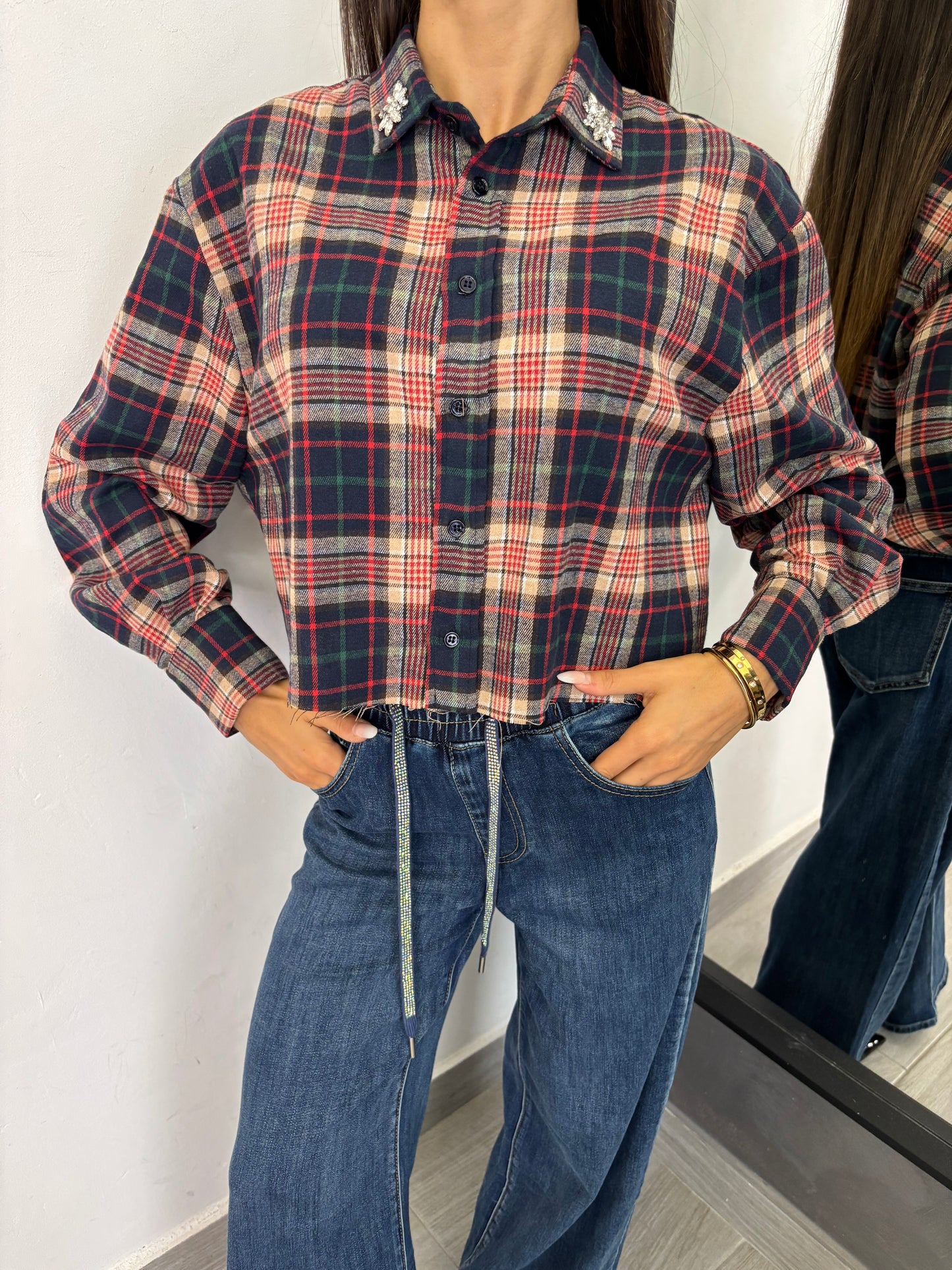 Camicia Crop Vicolo