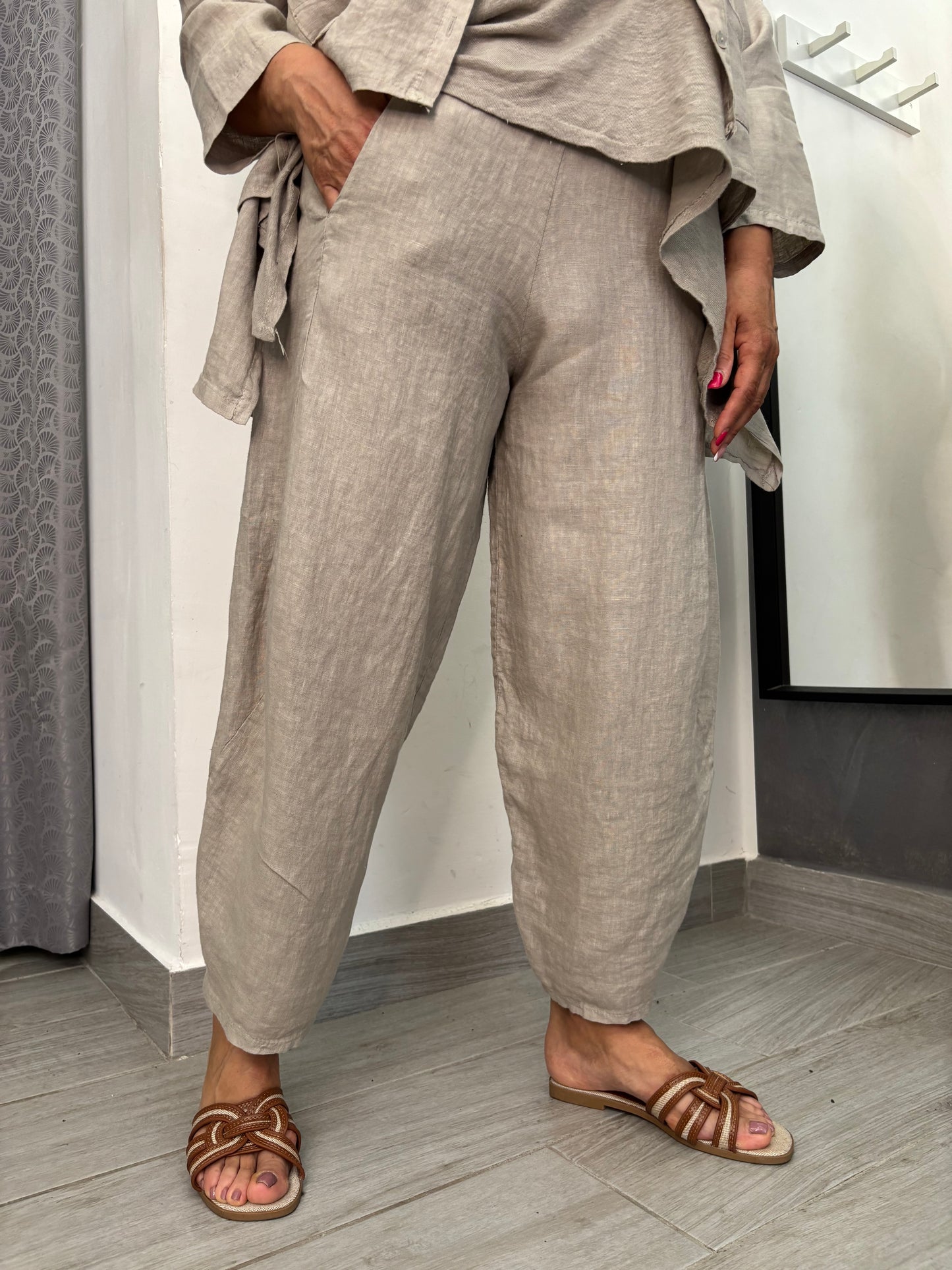 Pantalone Nilo Beige