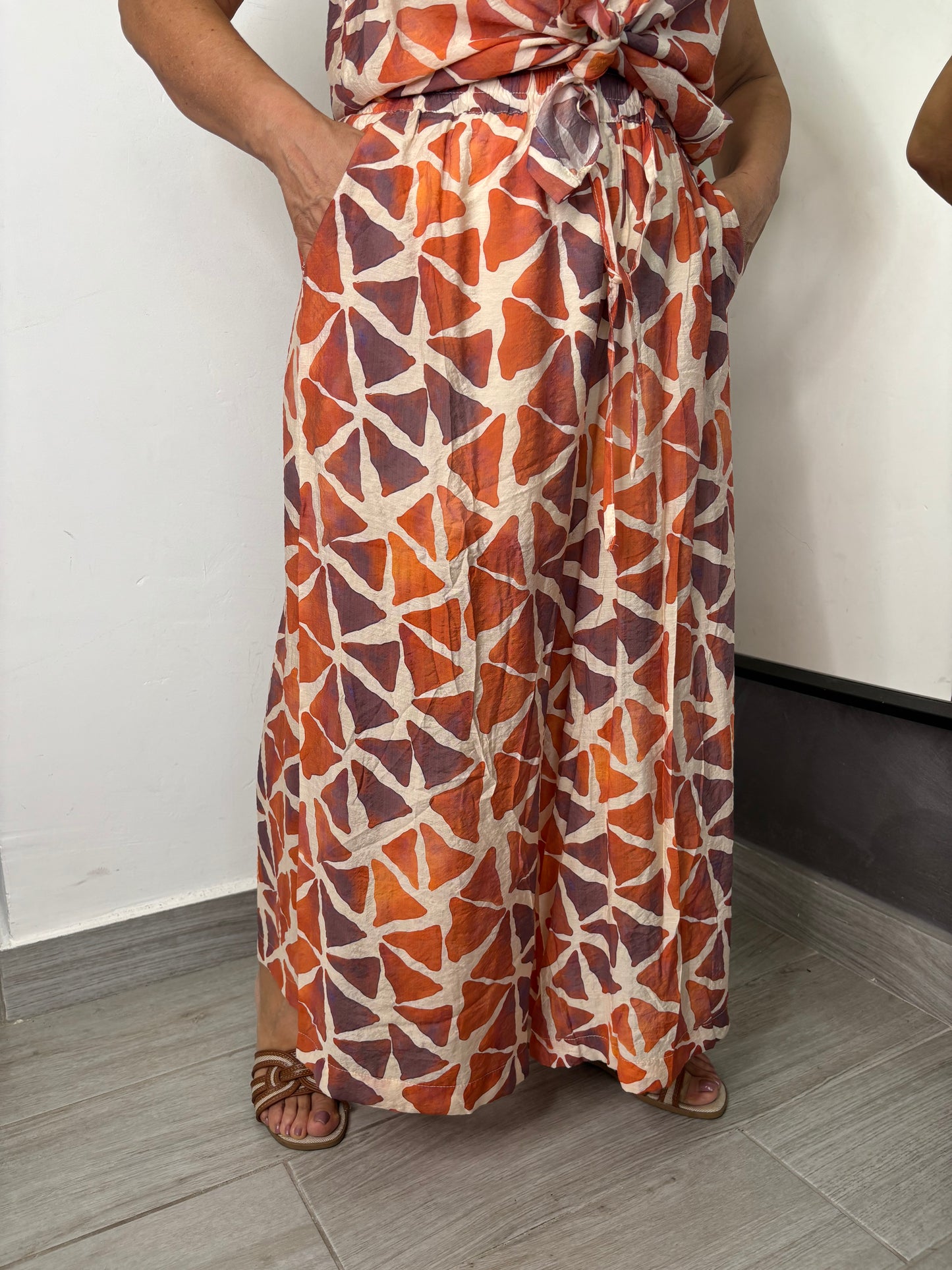 Pantalone Grace Arancio
