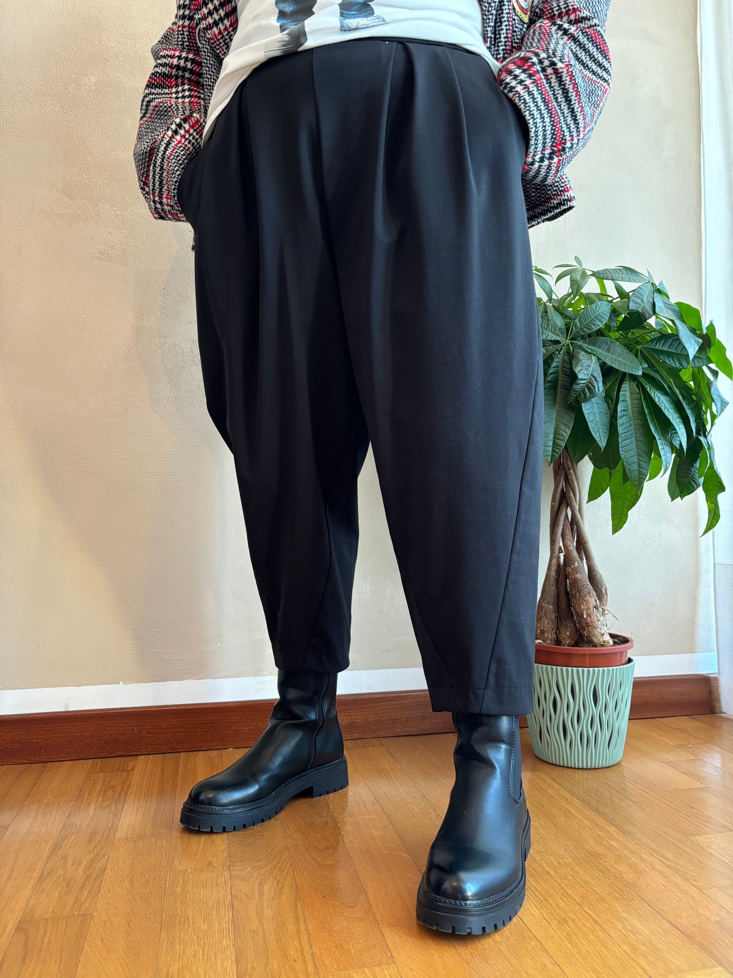 Pantalone Wendy Ovetto Nero