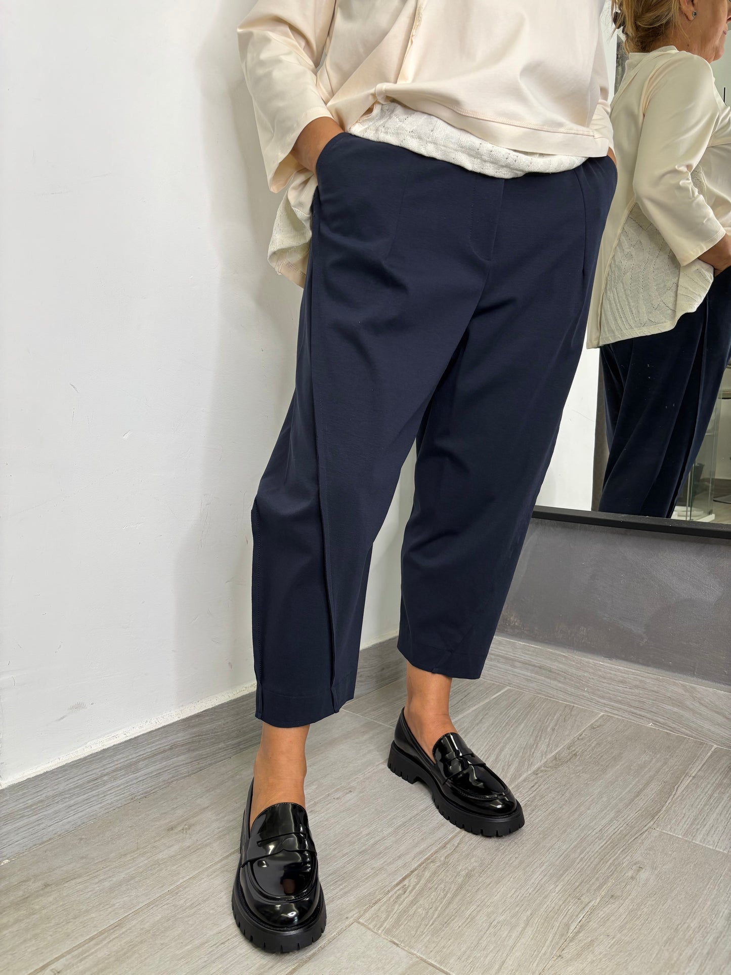 Pantalone Wendy Balloon Blu