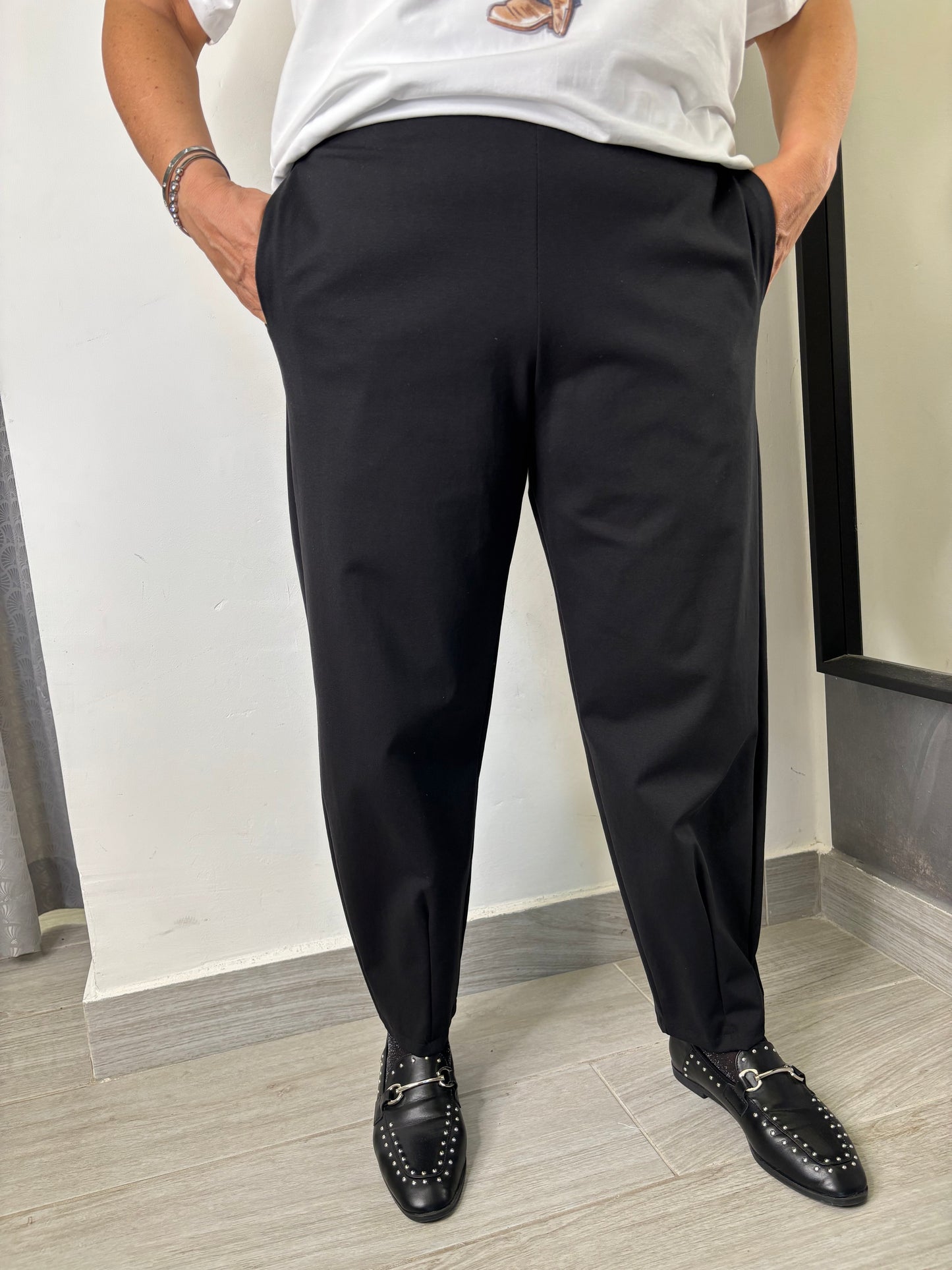 Pantalone Wendy Slim Nero