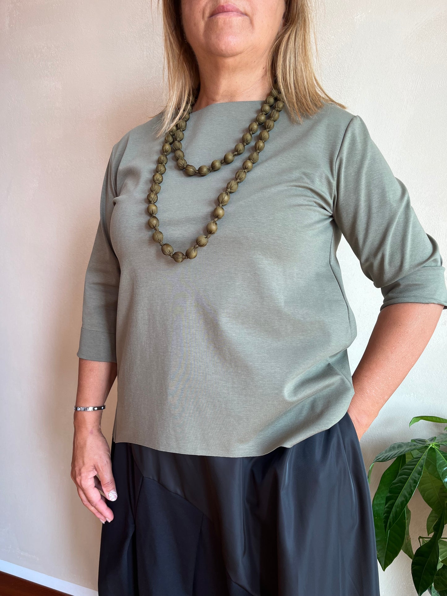 Maglia Wendy Ambra Verde Militare