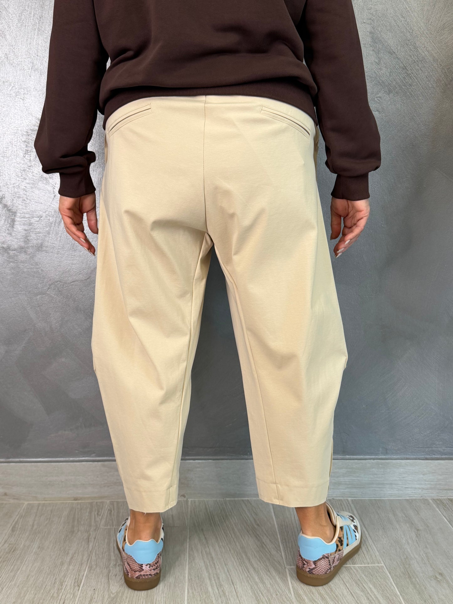 Pantalone Wendy Balloon Beige