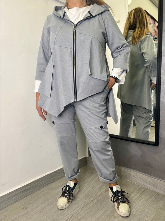 Pantalone 158C Lucilla Grigio