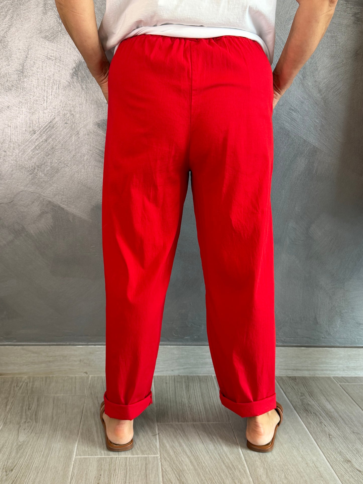 Pantalone 158C Daiana Summer Rosso