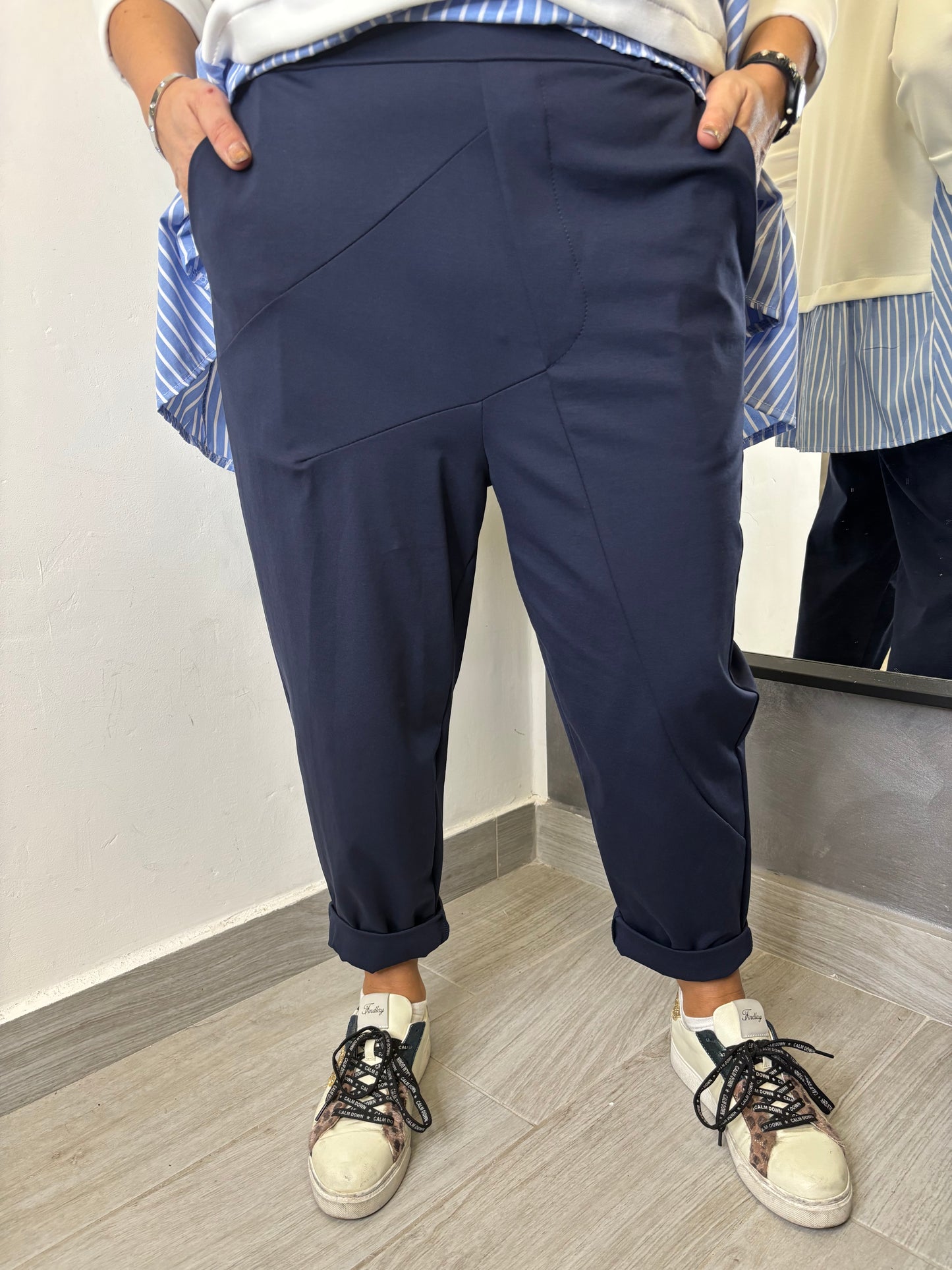 Pantalone Sun Agata Blu