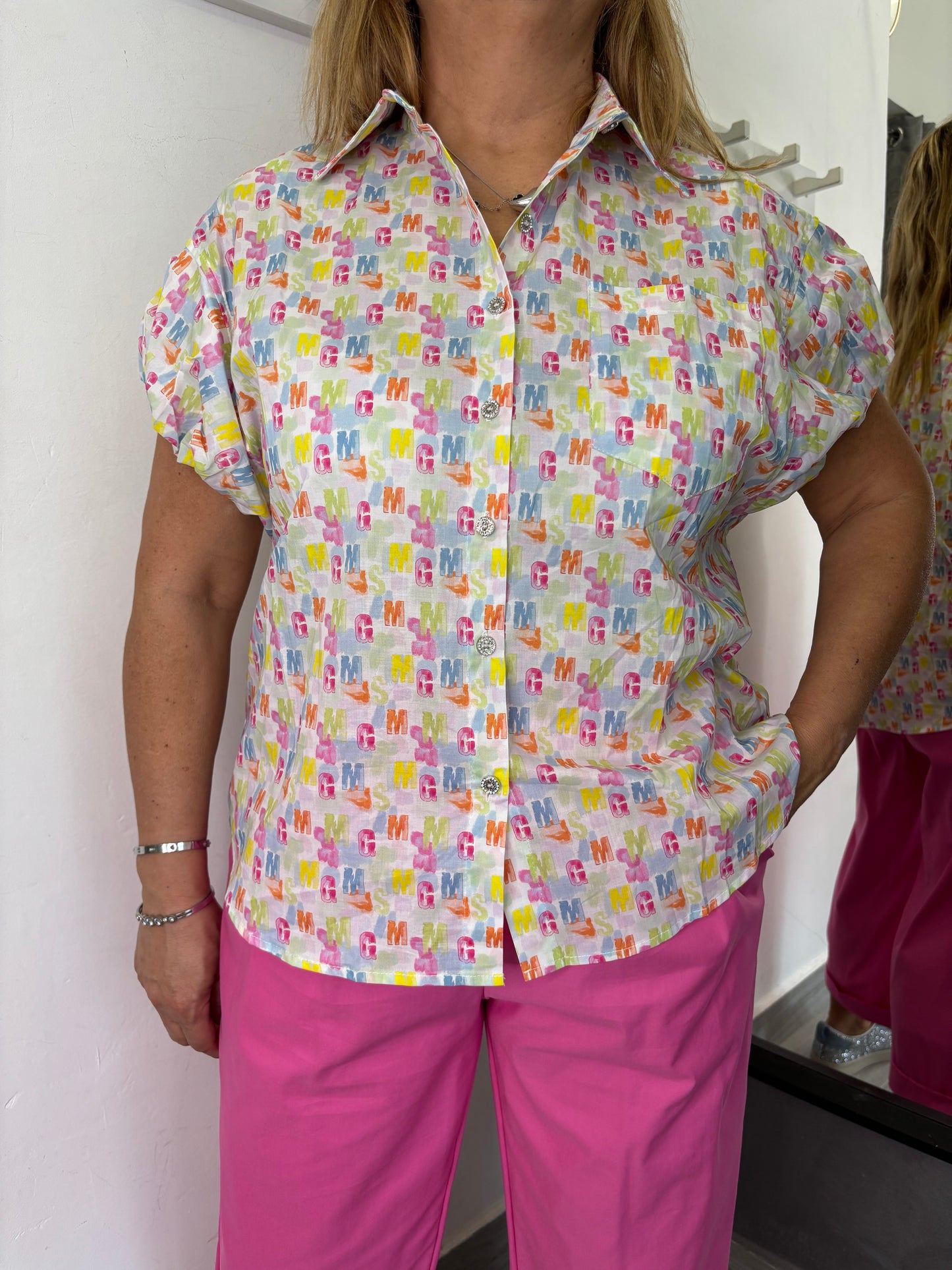 Camicia Letterine