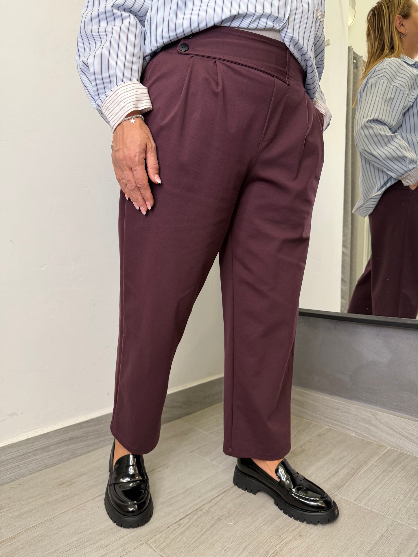 Pantalone Sun Jason Burgundy