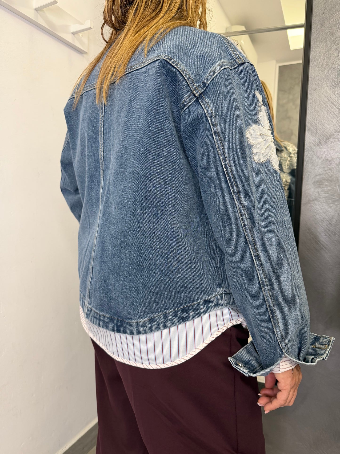 Giubbotto Jolanda Jeans Scuro