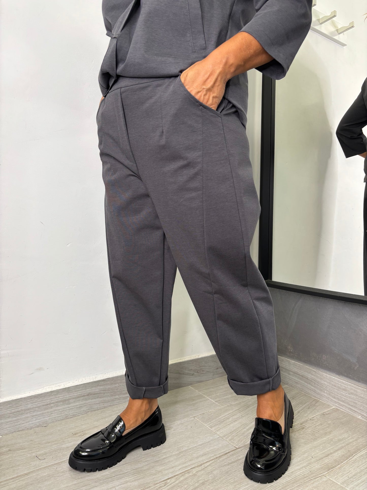 Pantalone Sun Olivia Grigio Scuro