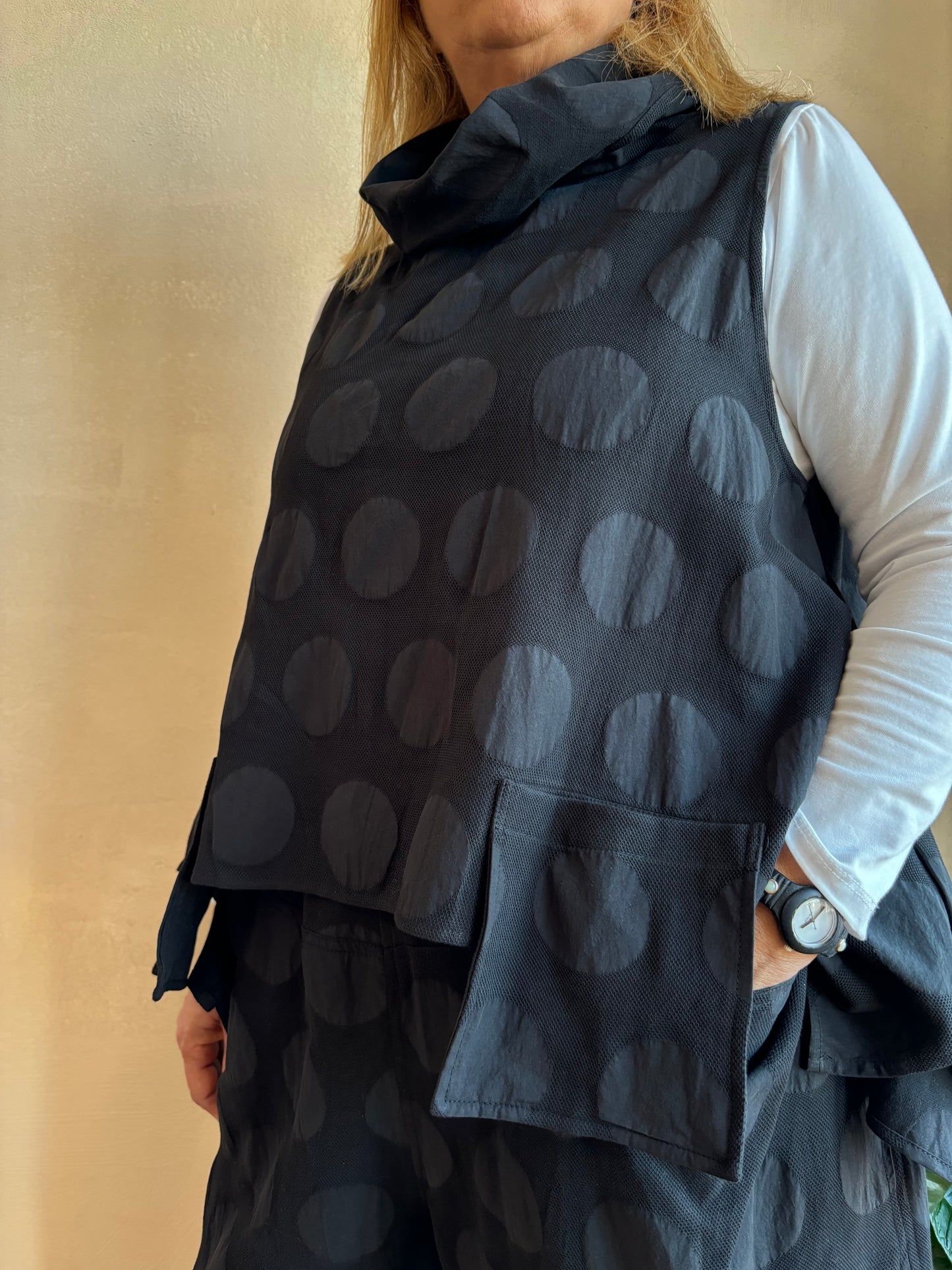 Gilet Wendy Pois