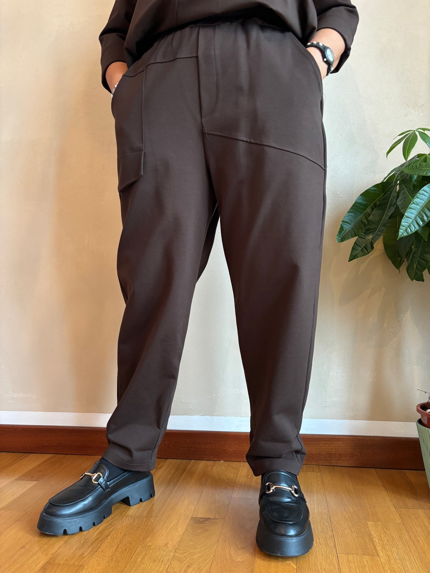 Pantalone 158C Attila Marrone