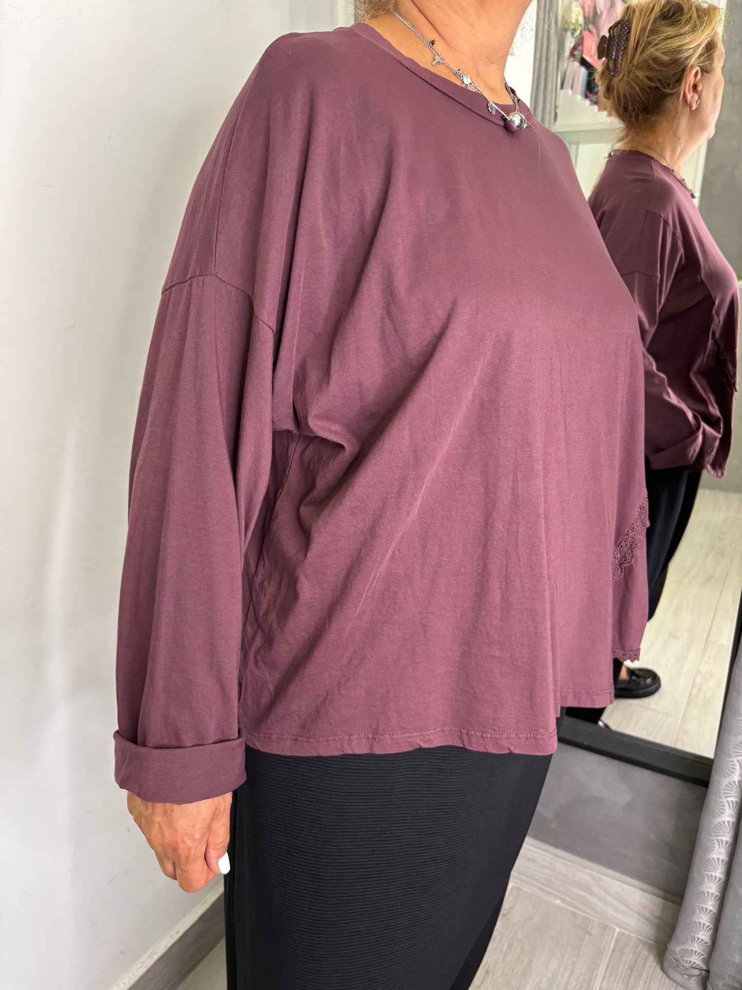 Maglia Giova Bordeaux