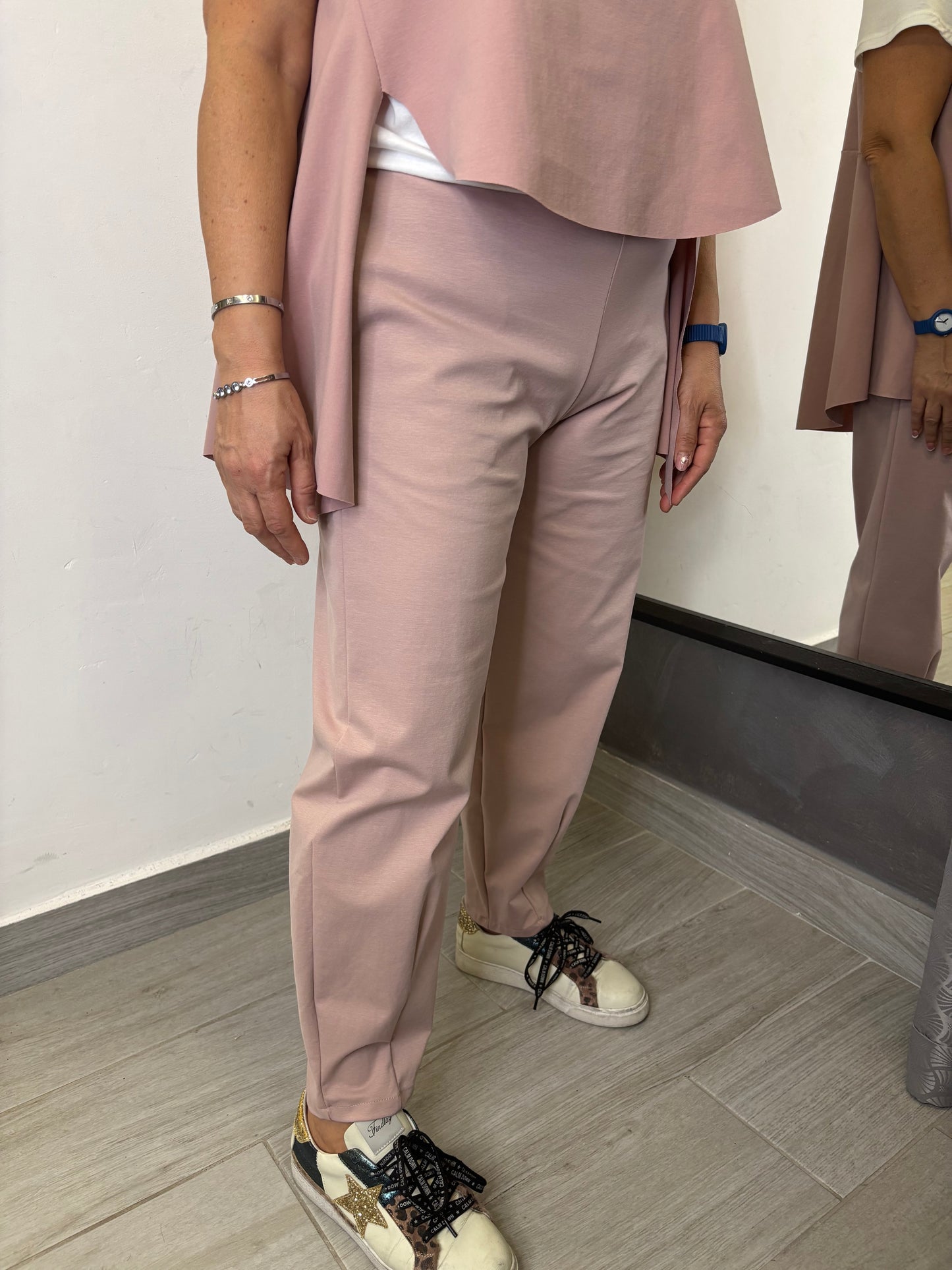 Pantalone Wendy Slim Rosa