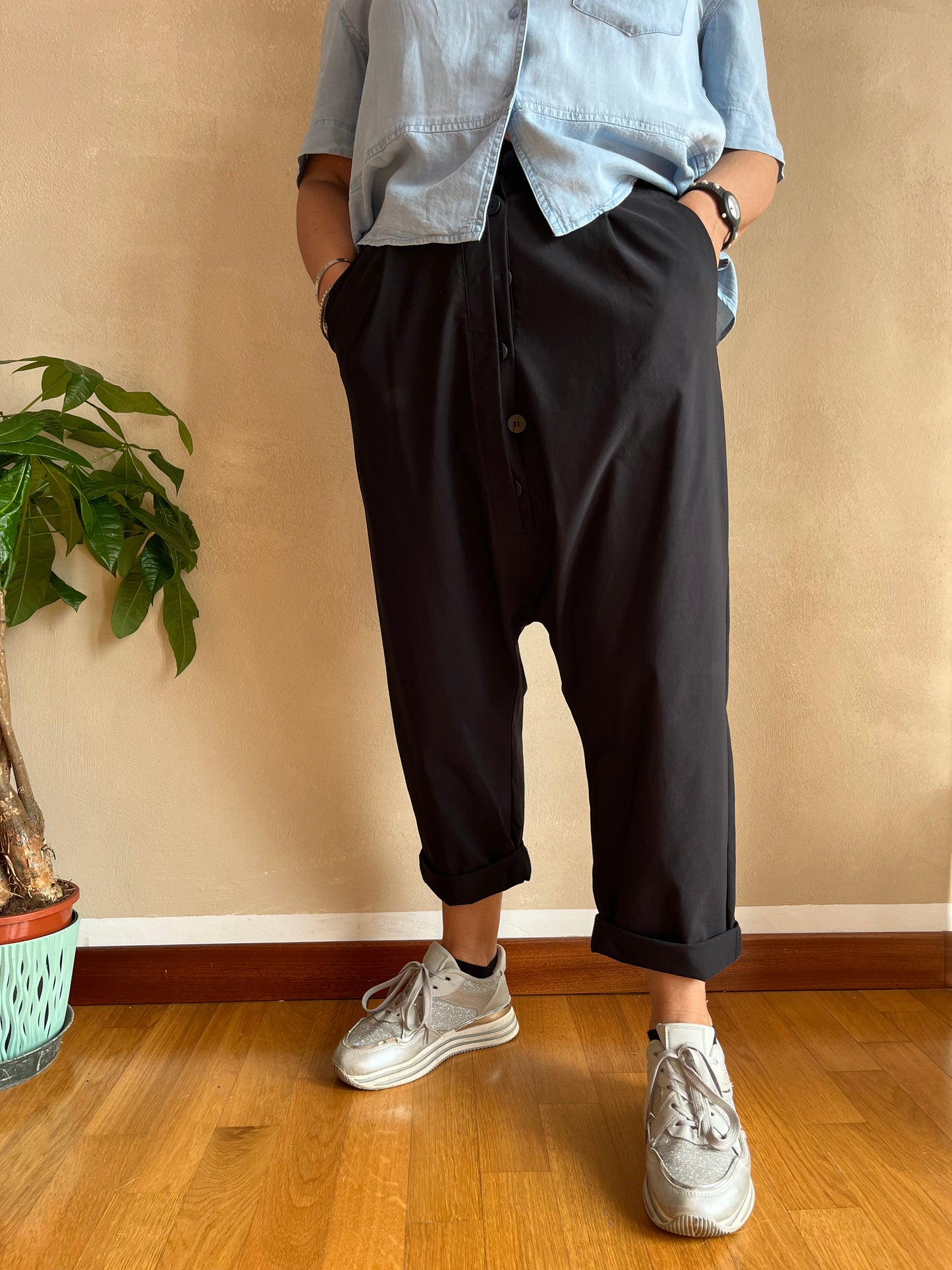 Pantalone Sun Pik Nero