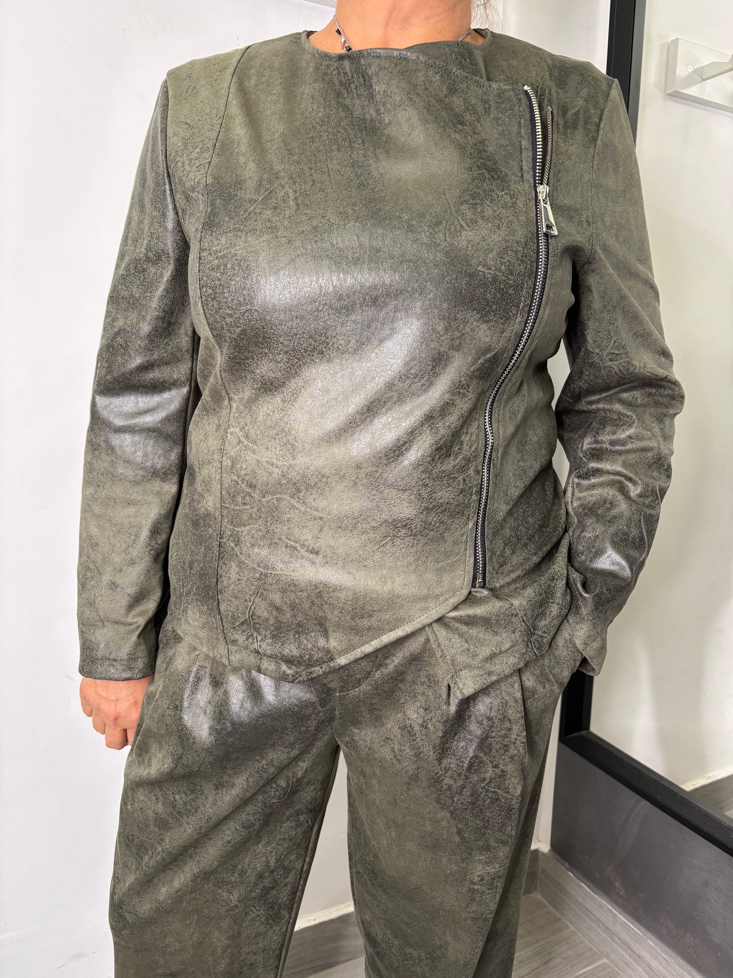 Giacca Sun Dainetto Verde Militare