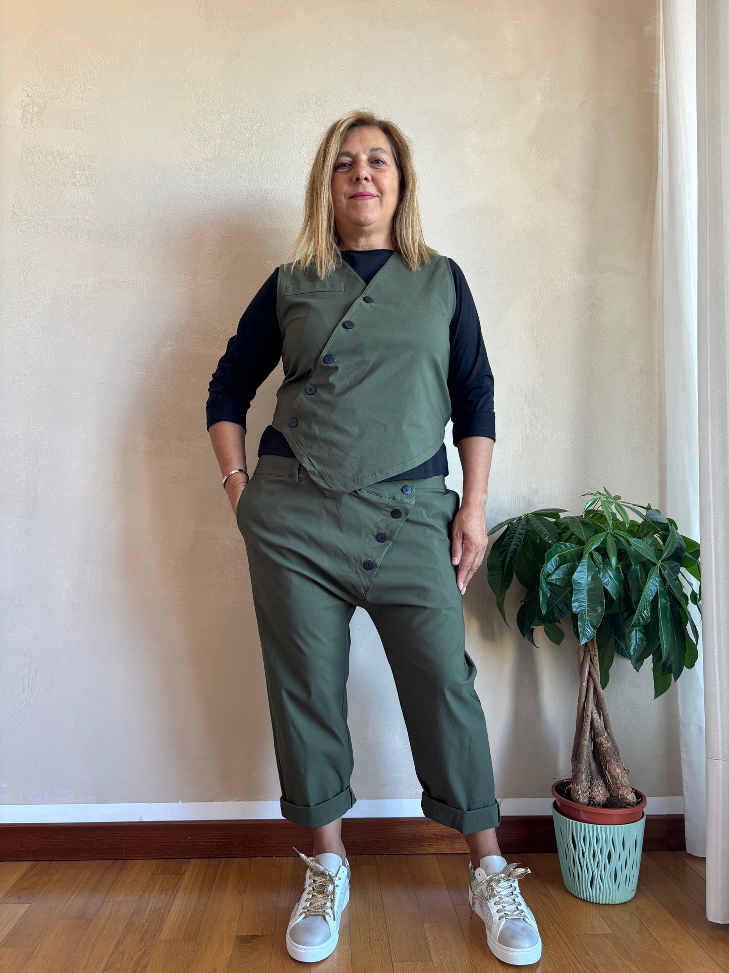 Pantalone Sun Jolly Verde Militare