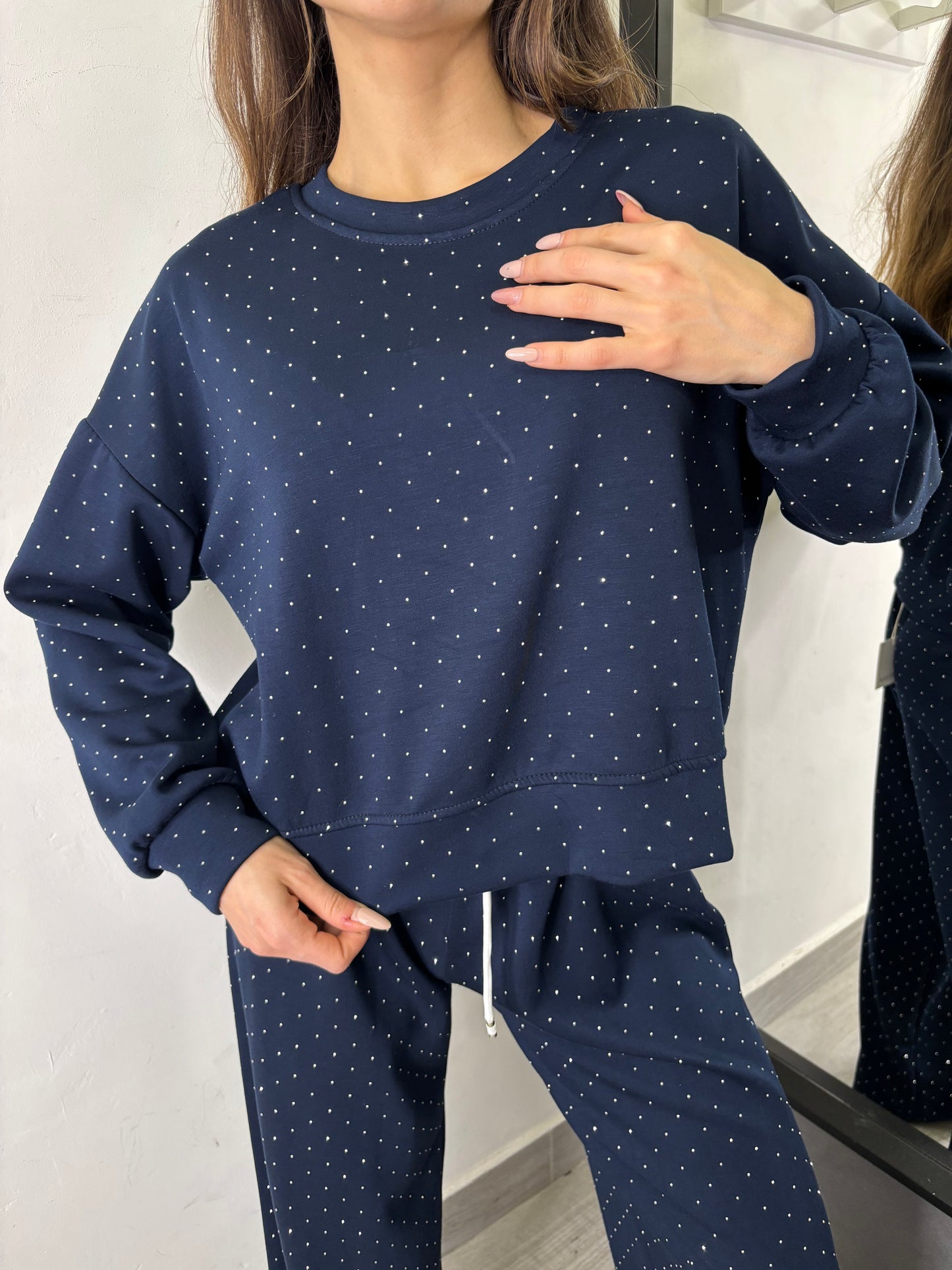 Felpa Lux Blu