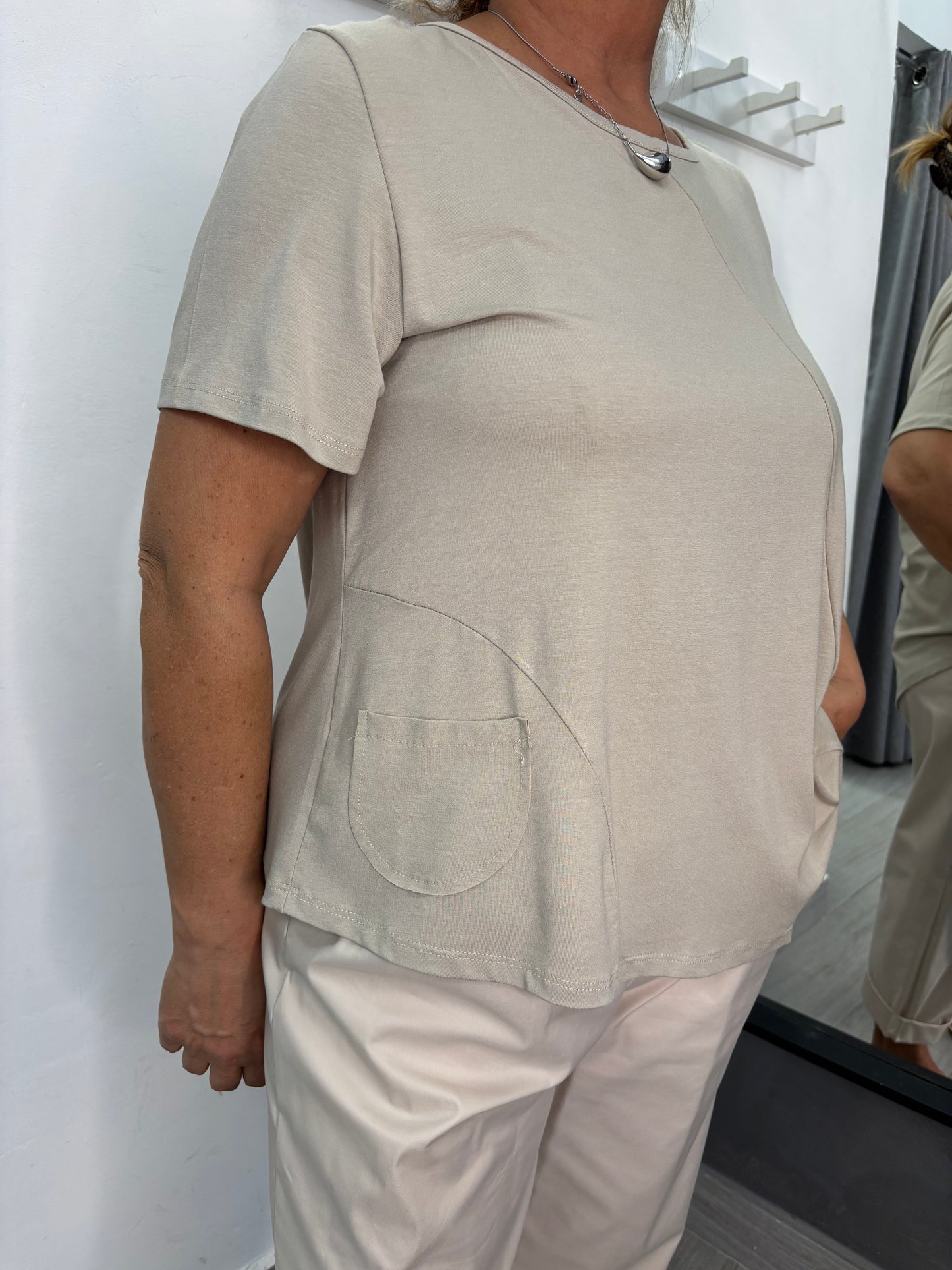Maglia 158C Ambra Beige