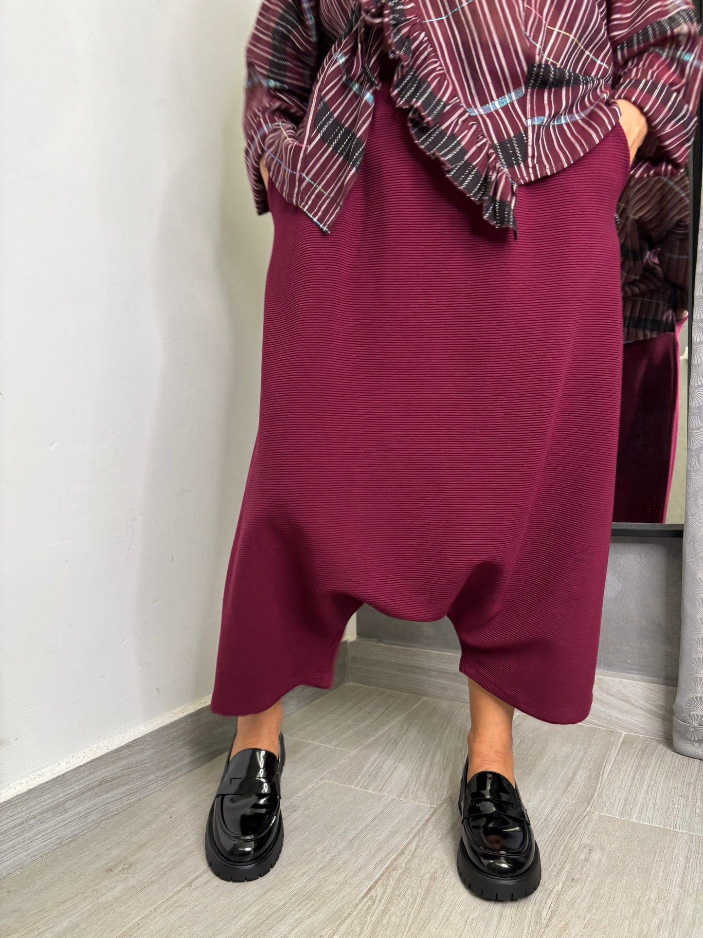 Pantalone Wendy Morgan Bordeaux