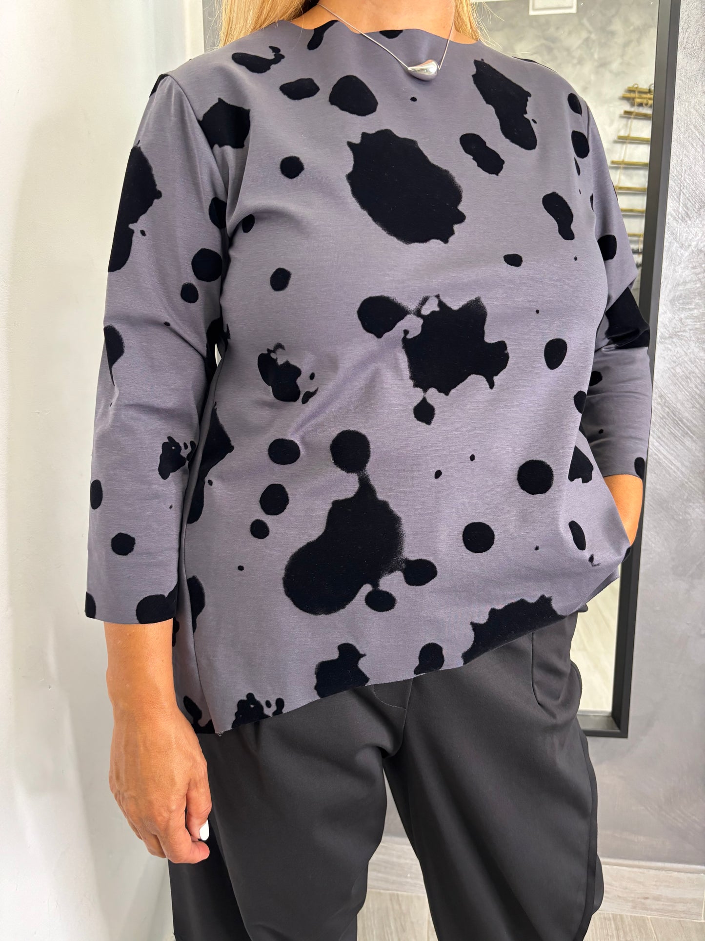 Maglia Wendy Murales Grigia