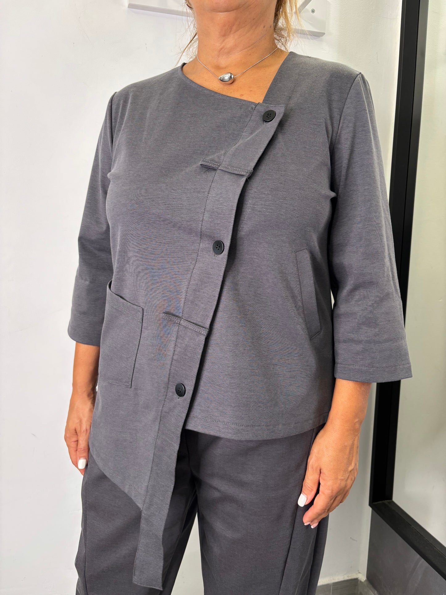 Casacca Sun Olivia Grigio Scuro
