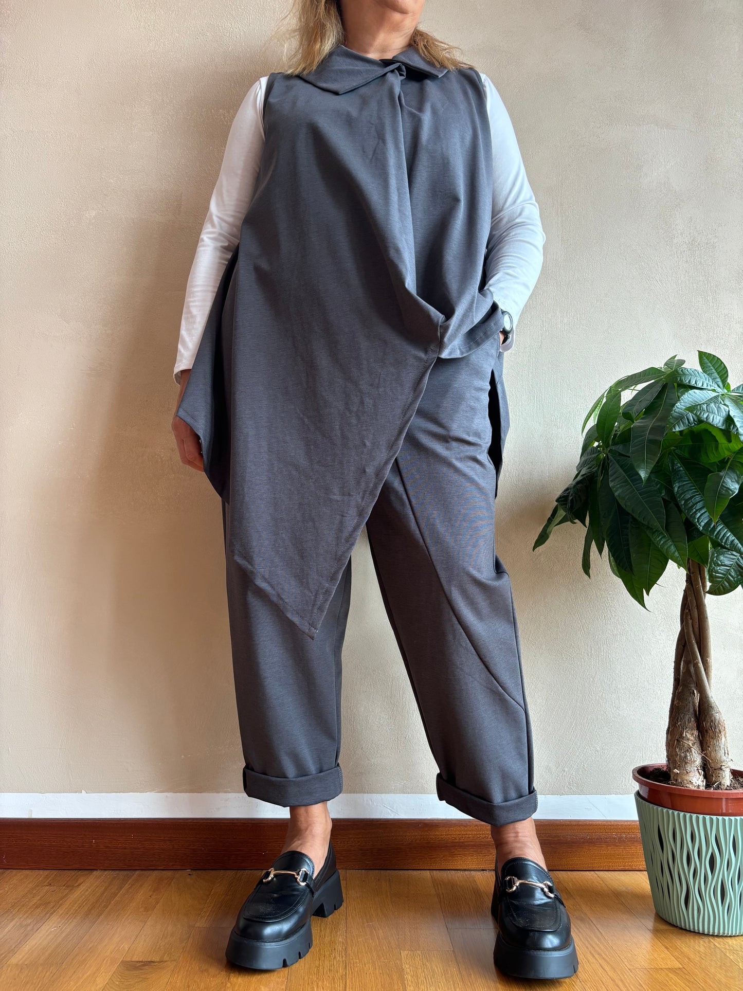 Pantalone Sun Agata Grigio