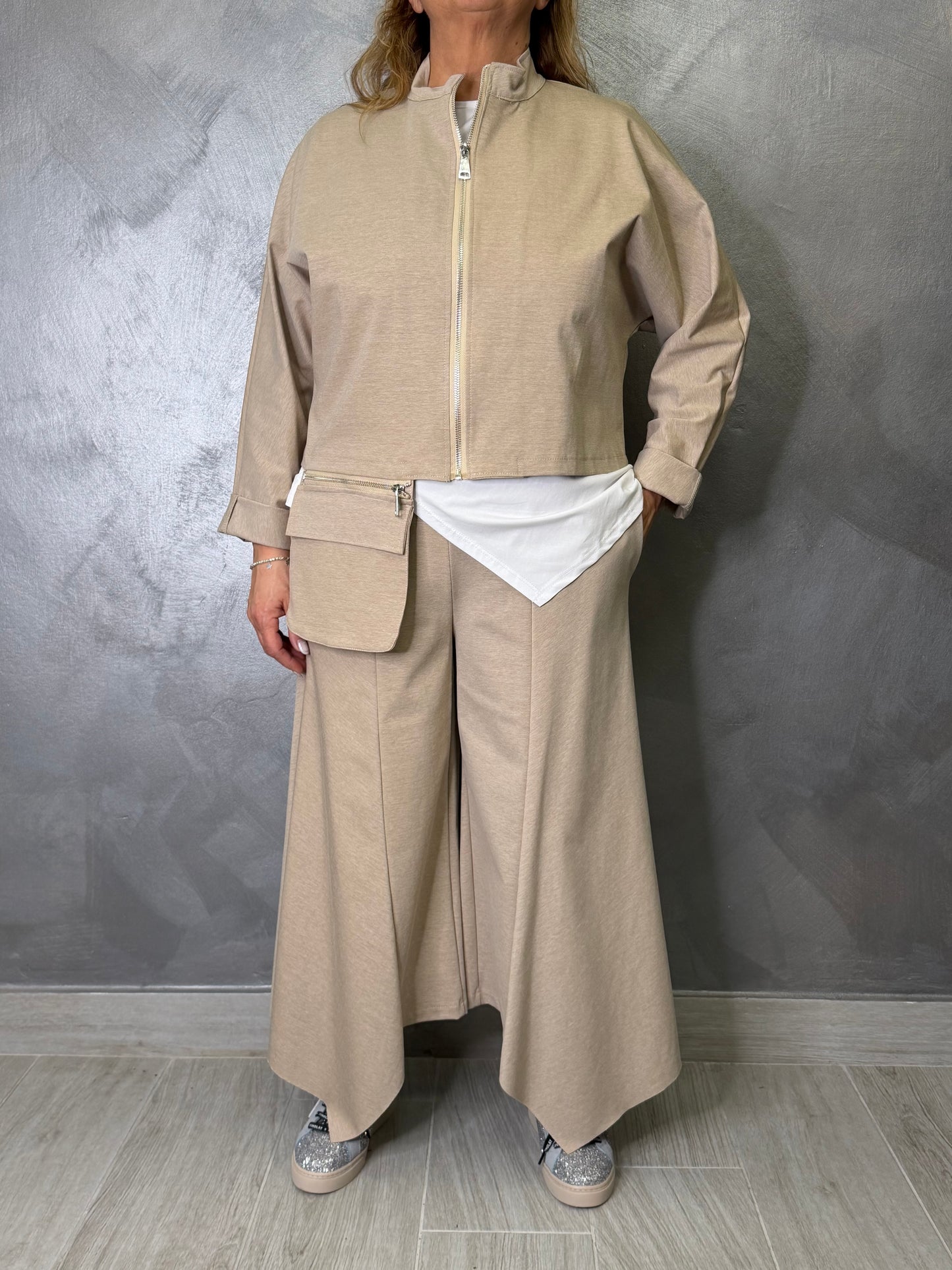 Pantalone Sun Leo Beige