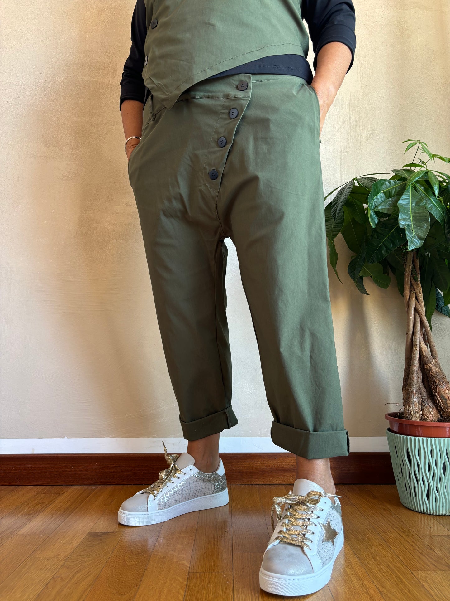 Pantalone Sun Jolly Verde Militare