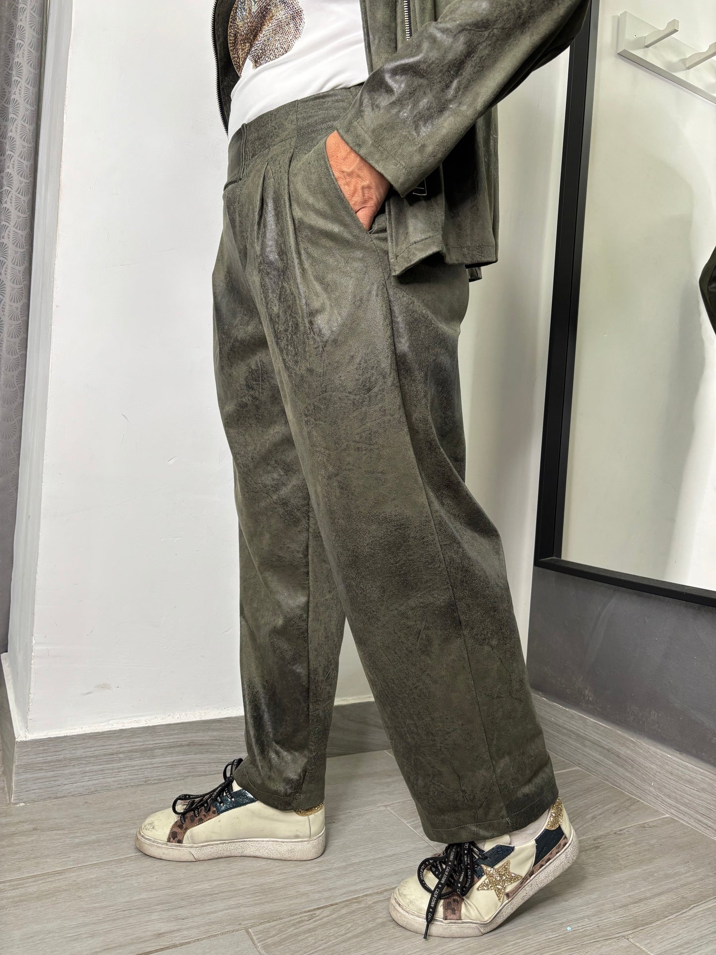 Pantalone Sun Dainetto Verde Militare