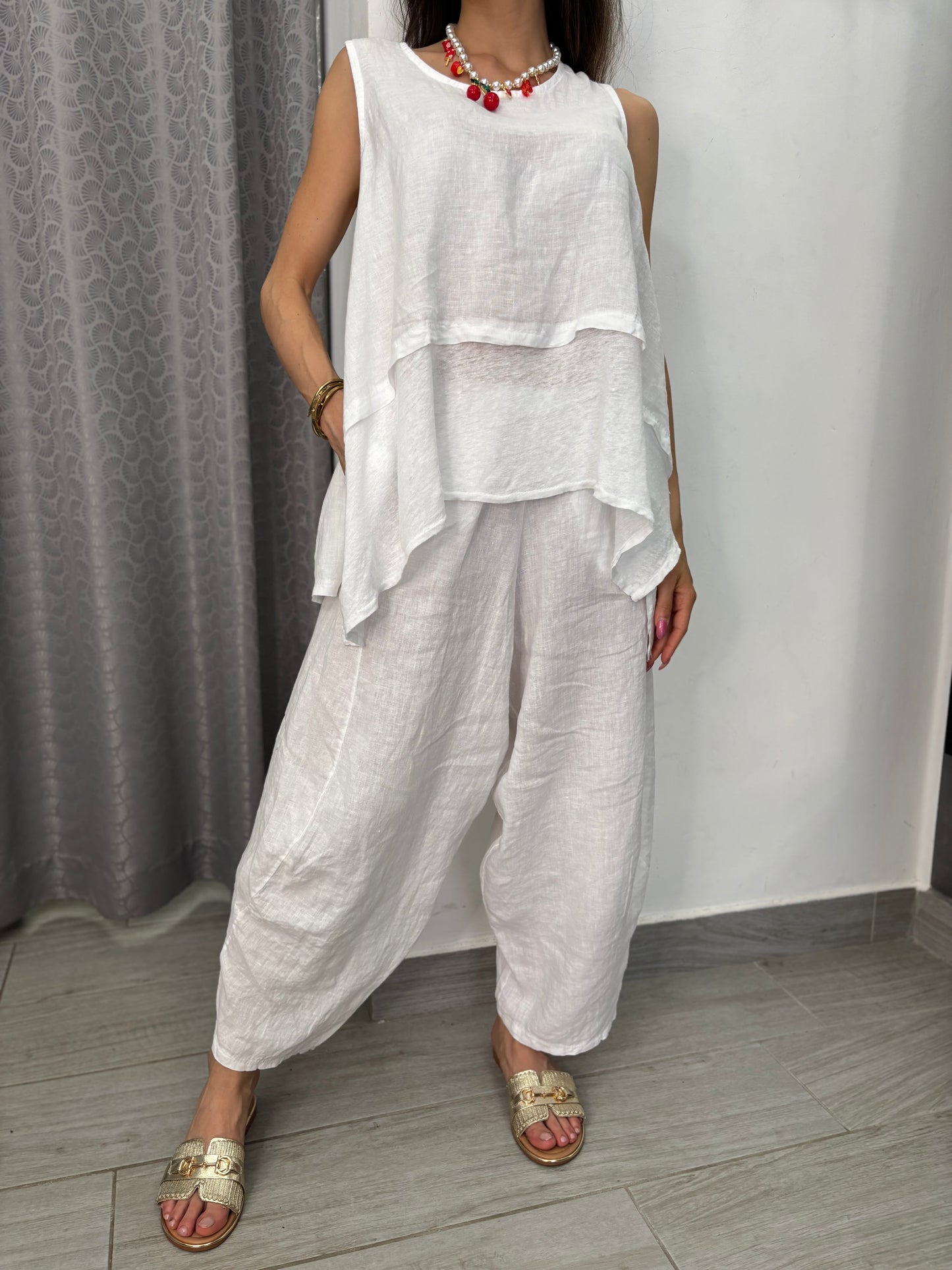 Pantalone Nilo Bianco
